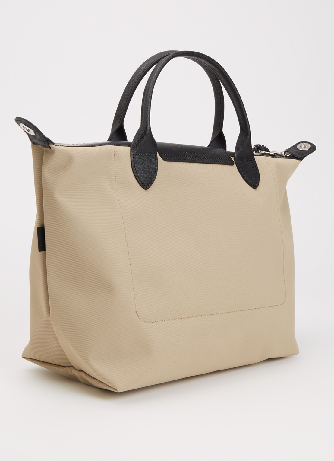 Longchamp Le Pliage Energy handtas S met leren details - achterkant 4 beige