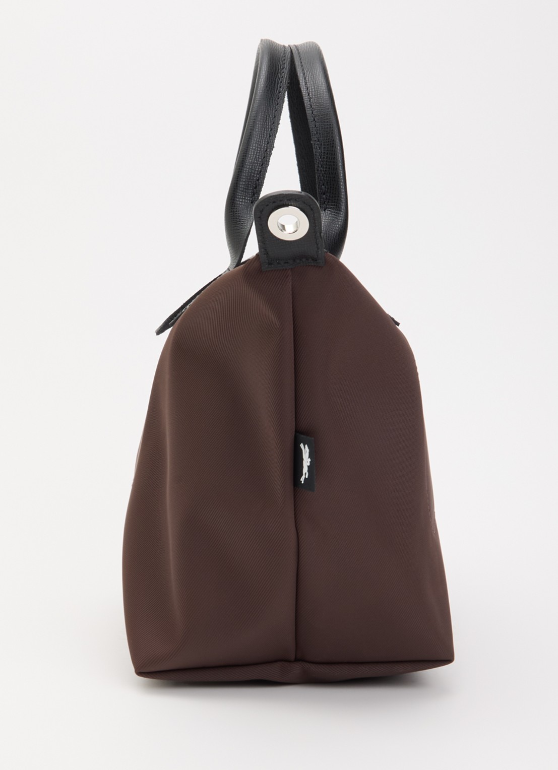 Longchamp Le Pliage Energy handtas S met leren details - detail 3 chocoladebruin