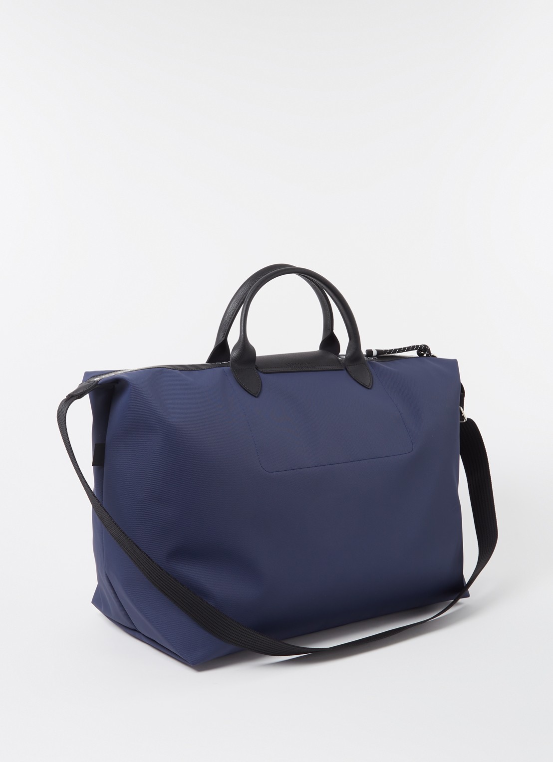 Longchamp Le Pliage Energy reistas L met leren details - achterkant 4 middenblauw