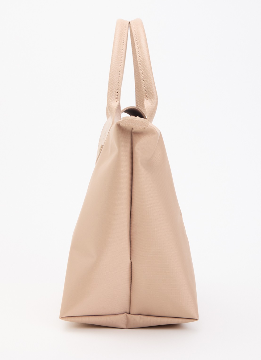 Longchamp Le Pliage One handtas S met leren details - detail 5 beige