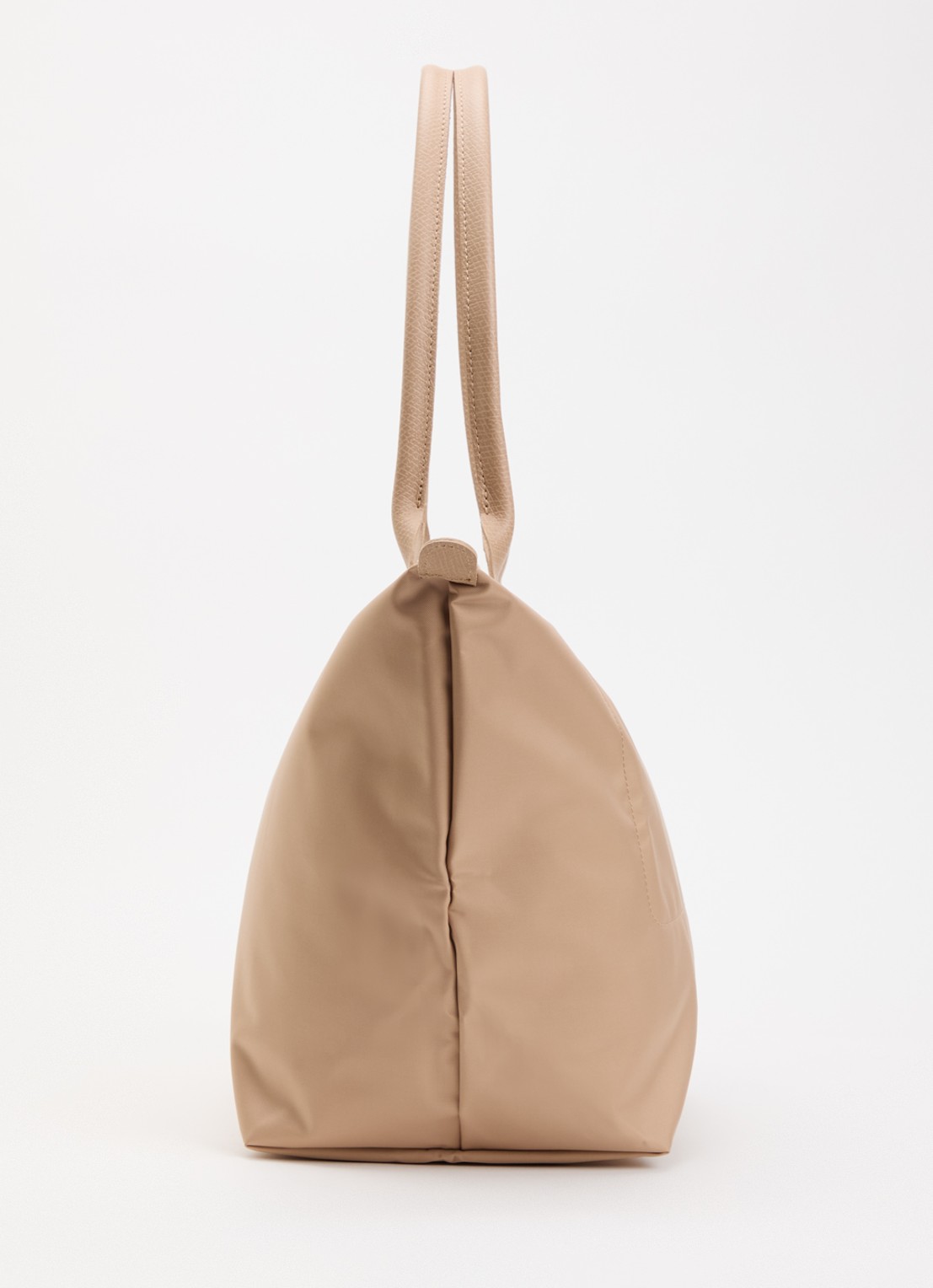 Longchamp Le Pliage One schoudertas L met leren details - detail 5 beige