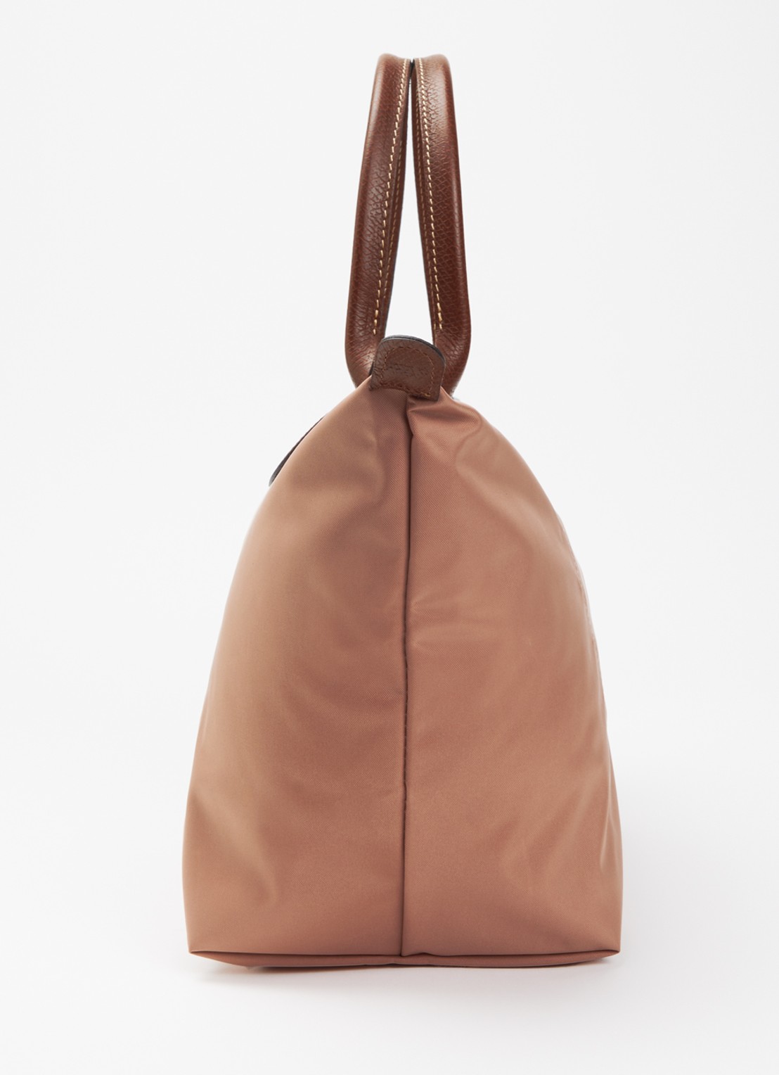 Longchamp Le Pliage Original handtas L met leren details - detail 2 oudroze