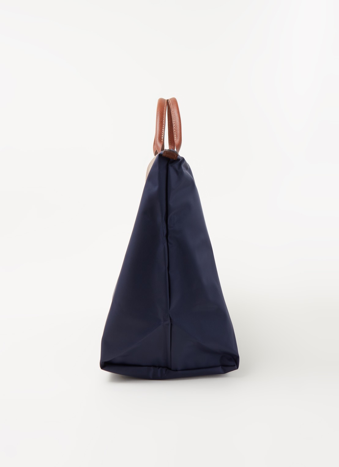 Longchamp Le Pliage Original reistas L met leren details - detail 5 donkerblauw