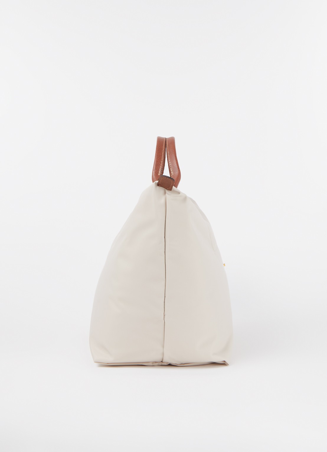 Longchamp Le Pliage Original reistas L met leren details - detail 5 creme