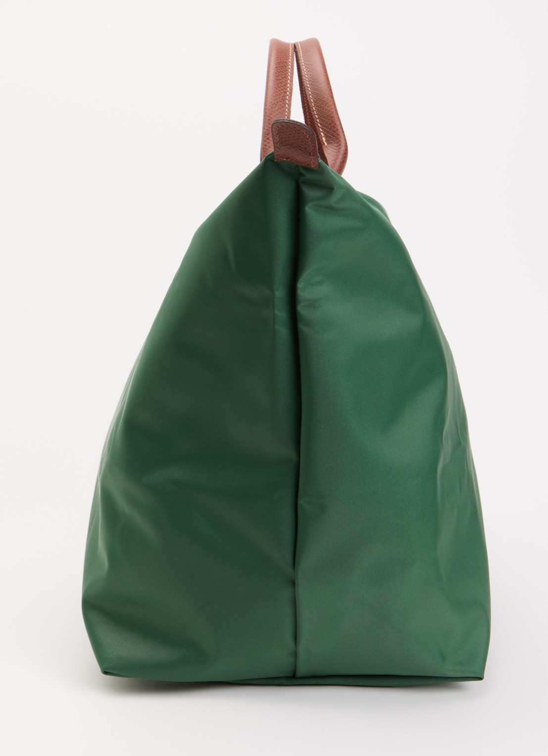 Longchamp Le Pliage Original reistas L met leren details - detail 4 donkergroen