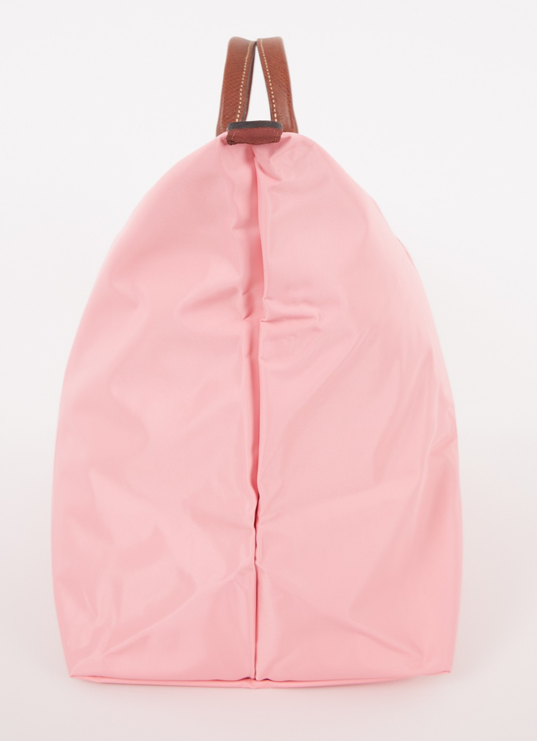 Longchamp Le Pliage Original reistas XL met leren details - detail 2 roze