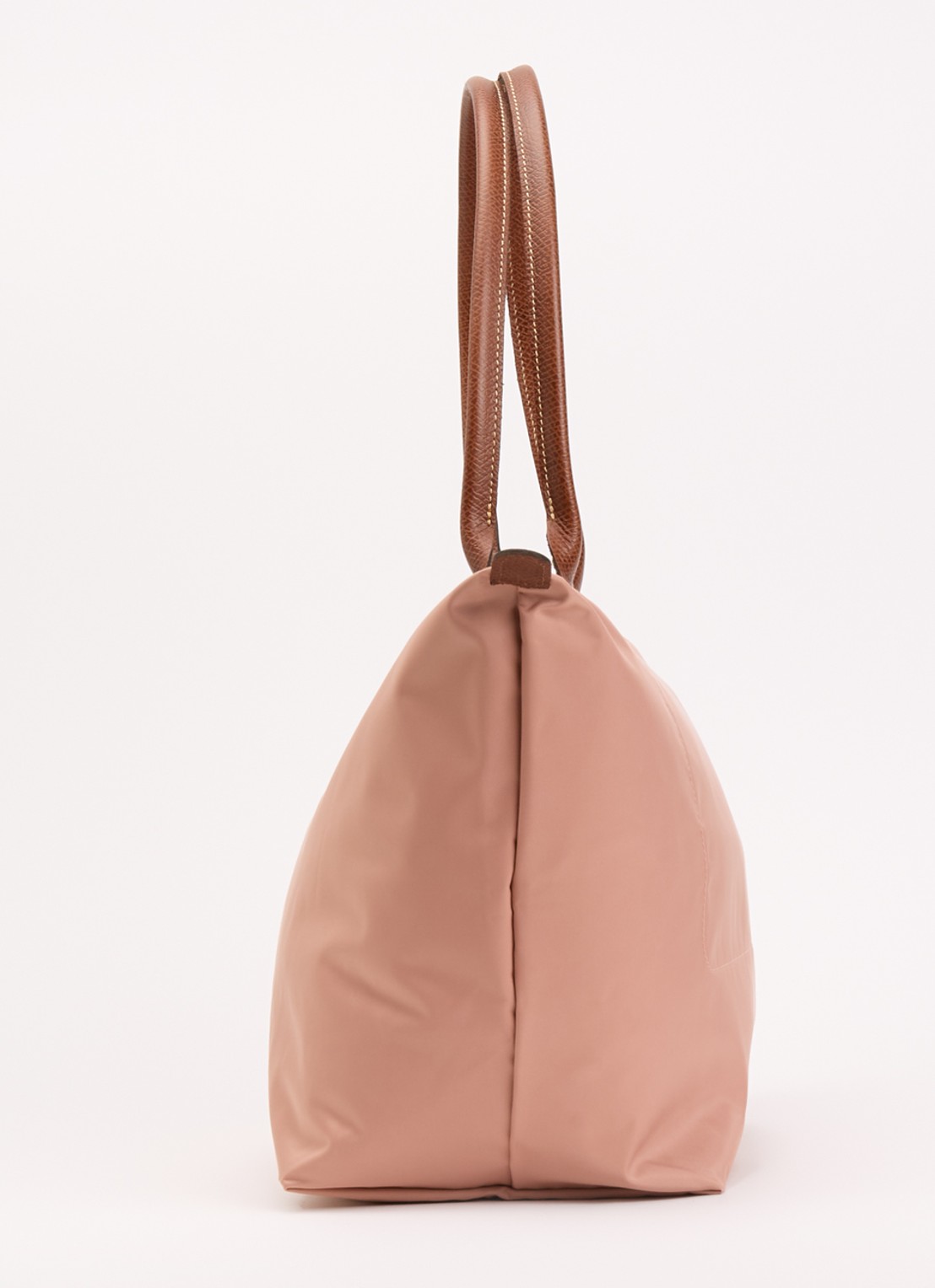 Longchamp Le Pliage Original schoudertas L met leren details - detail 3 oudroze