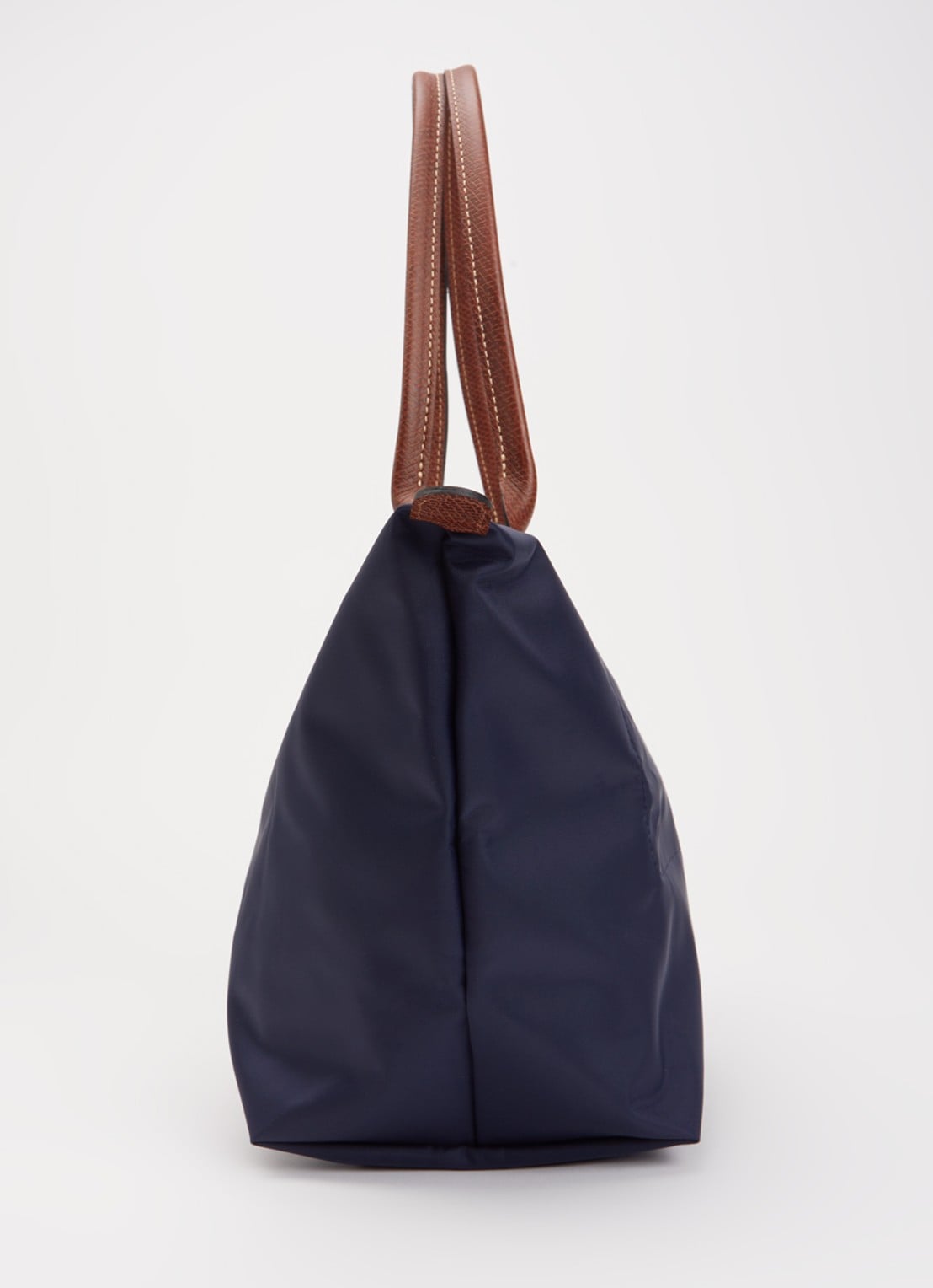 Longchamp Le Pliage Original schoudertas M met leren details - detail 4 donkerblauw