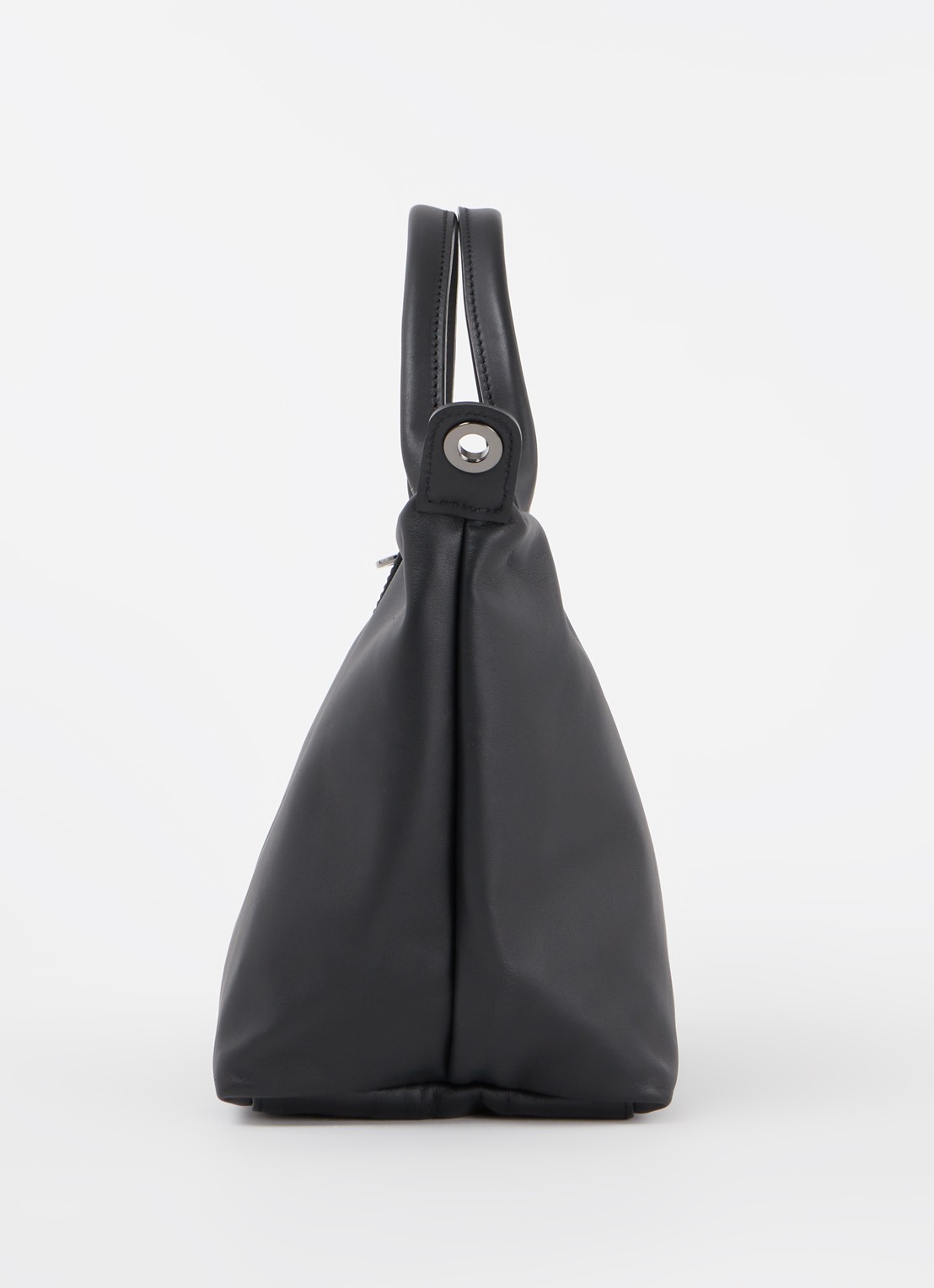 Longchamp Le Pliage Xtra handtas S van leer - detail 5 zwart