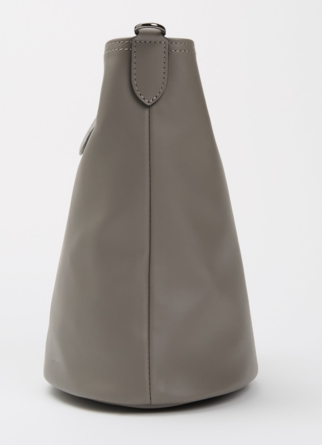 Longchamp Le Pliage Xtra schoudertas M van leer - detail 5 blauwgrijs