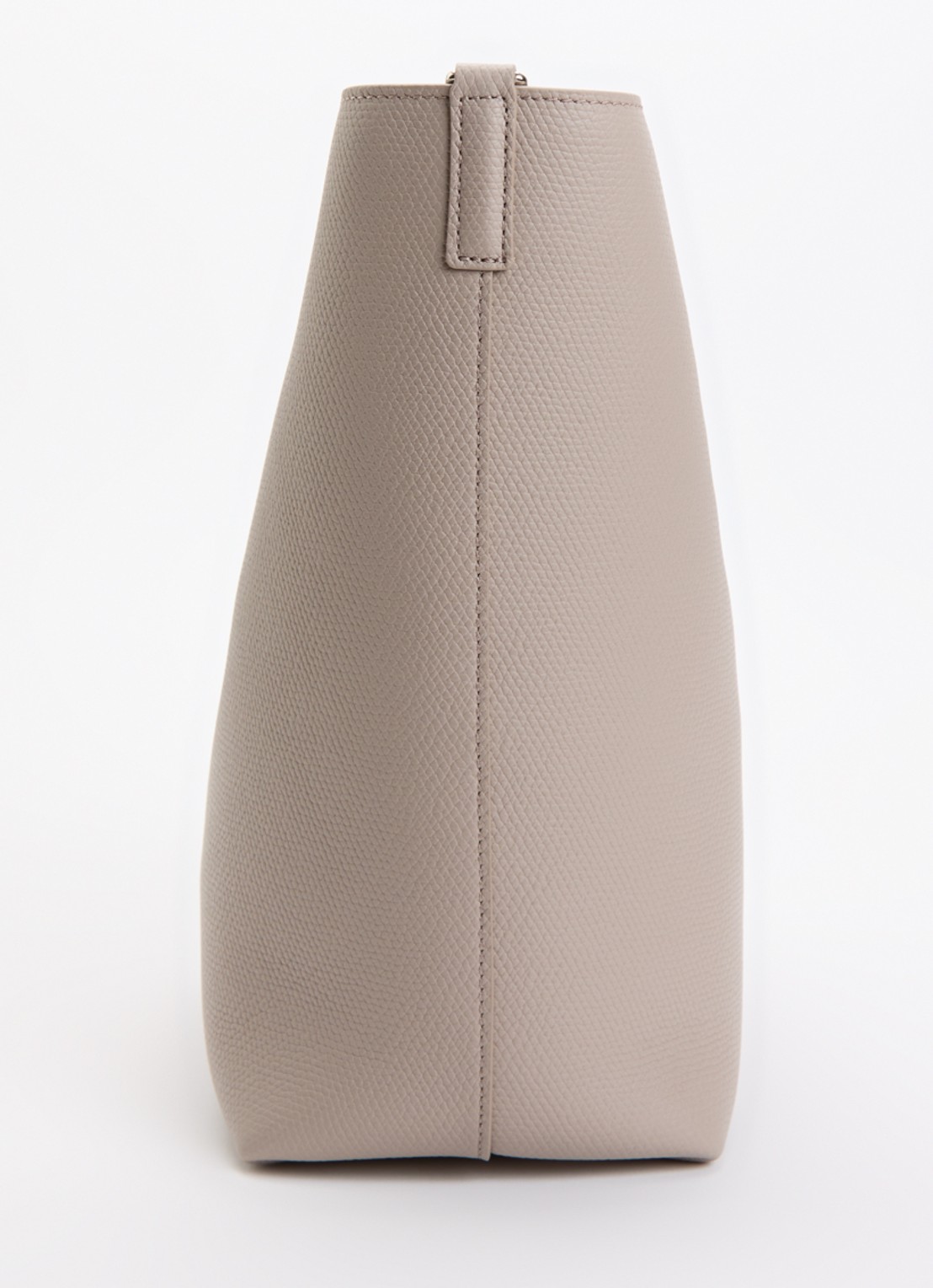 Longchamp Le Roseau schoudertas M van leer - detail 3 beige