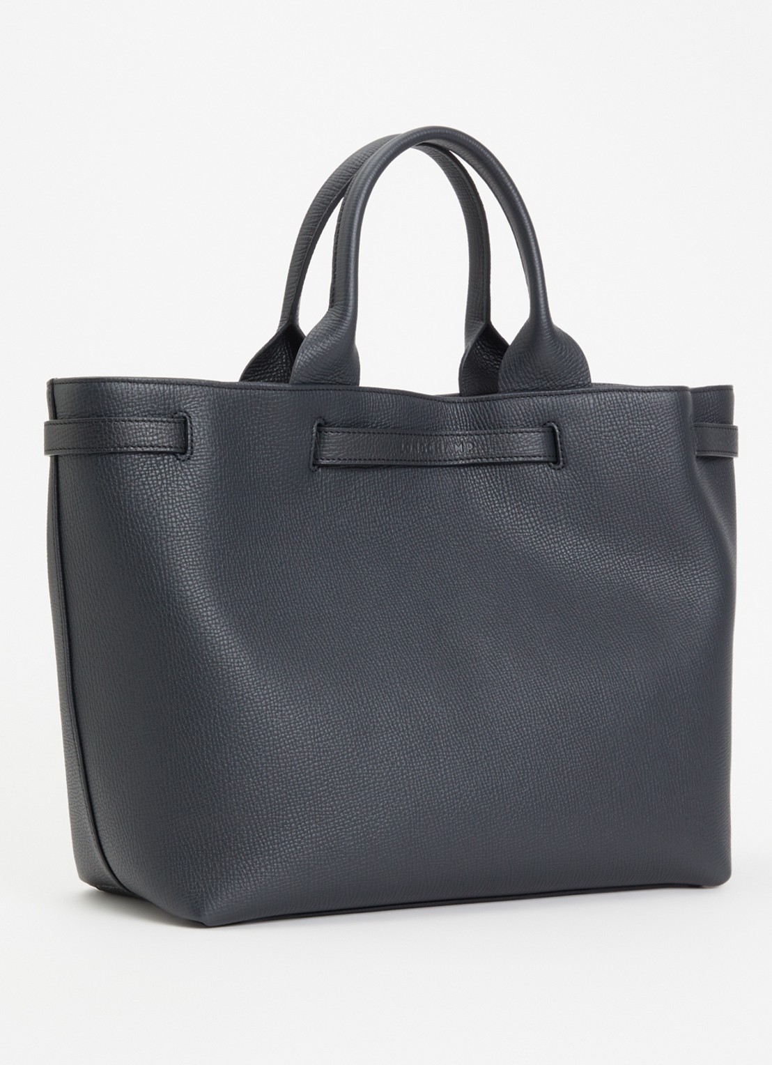 Longchamp Le Smart shopper L van leer - achterkant 4 zwart