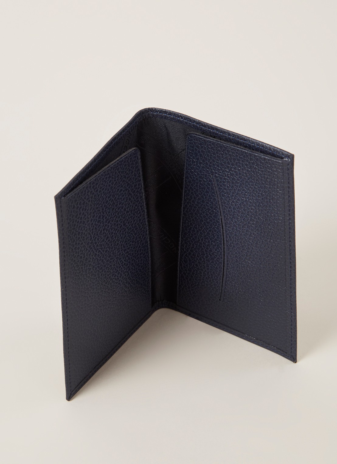 Longchamp Paspoortetui van leer - detail 3 blauw