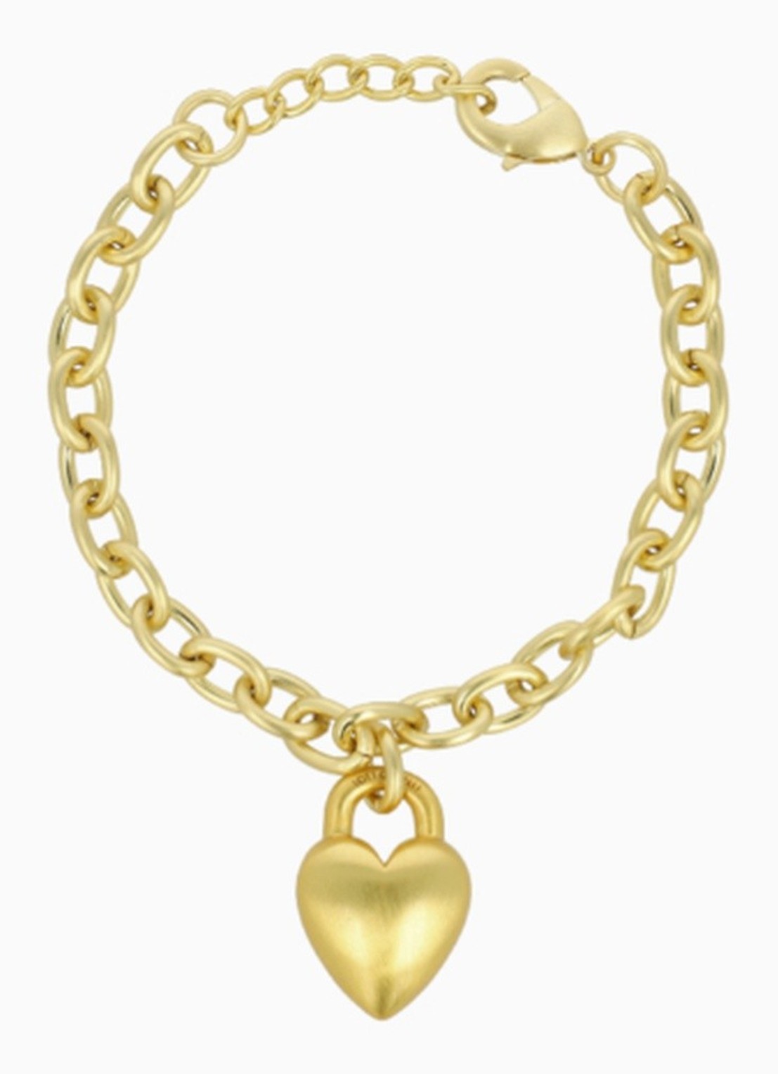 LOTT. gioielli AB CL LINK LOVE HEART - voorkant goud