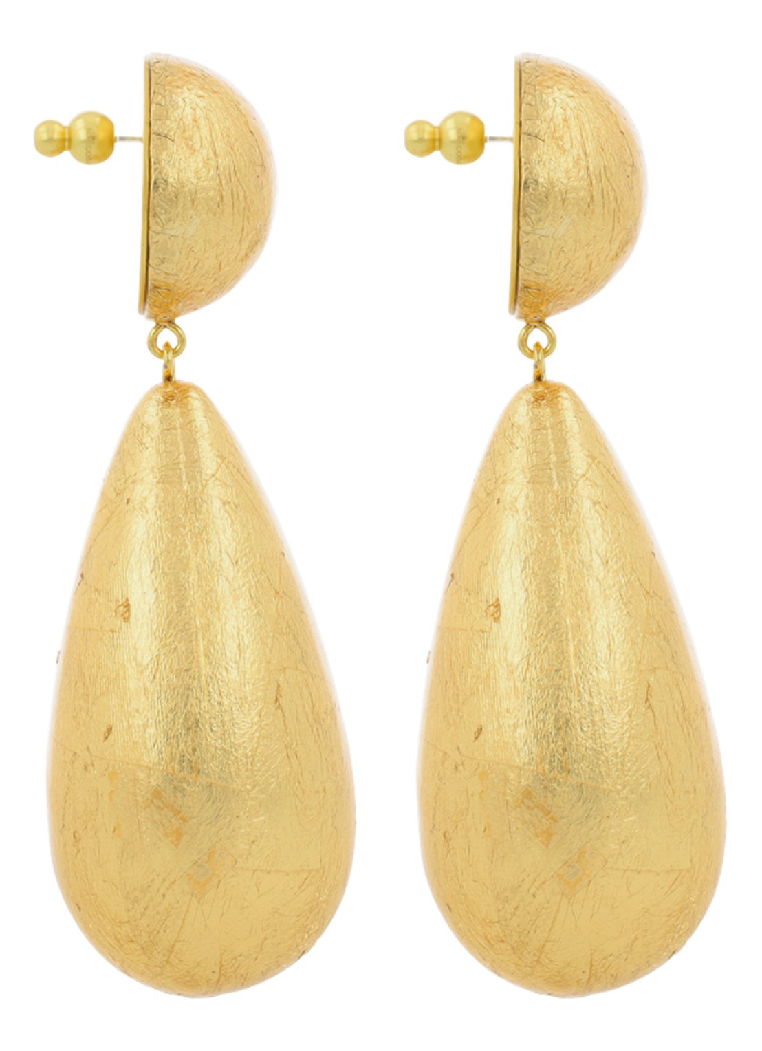 LOTT. gioielli  Brittany Cone XL oorstekers  - detail goud