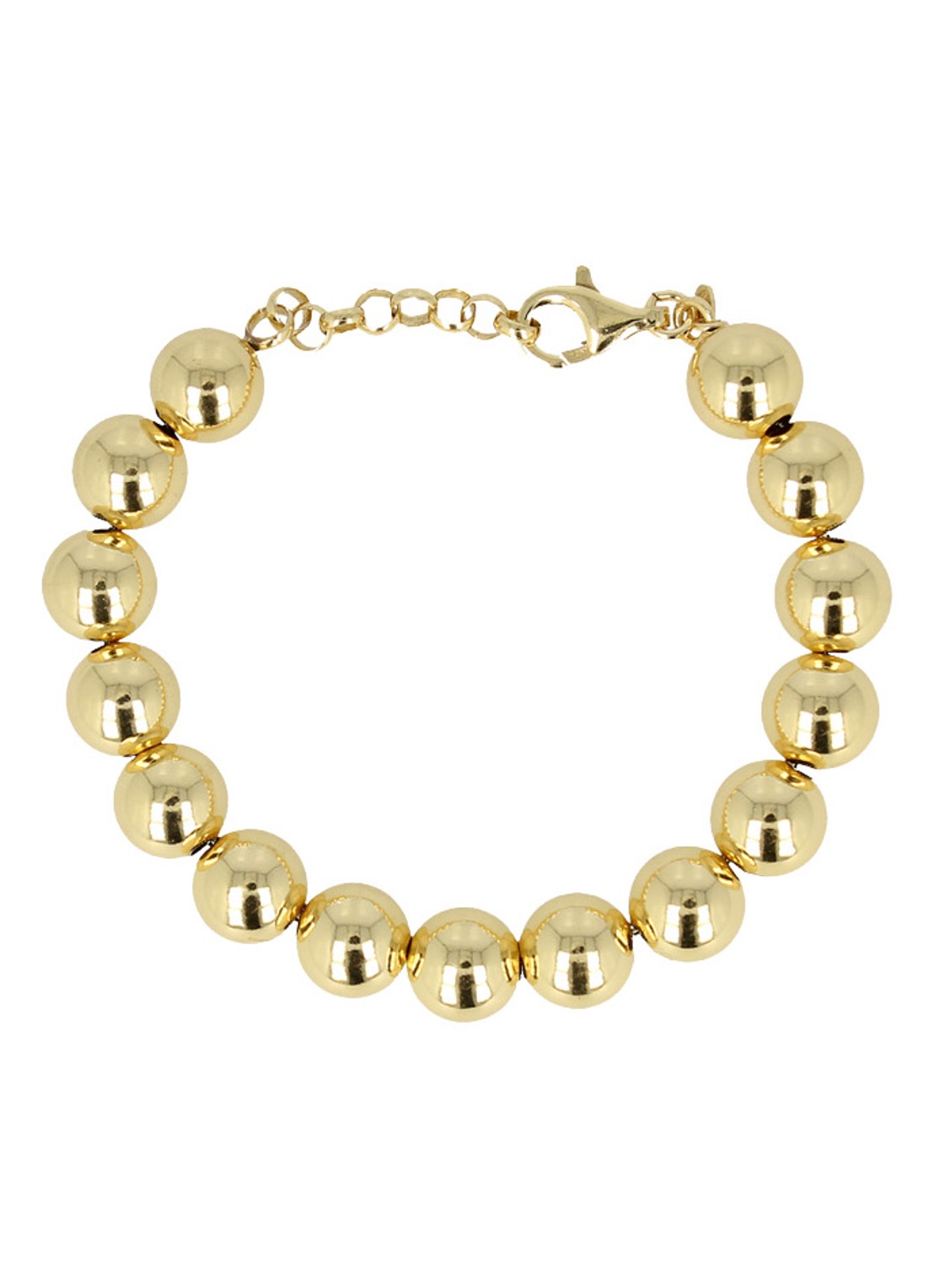 LOTT. gioielli Cannonball XL armband verguld  - voorkant goud