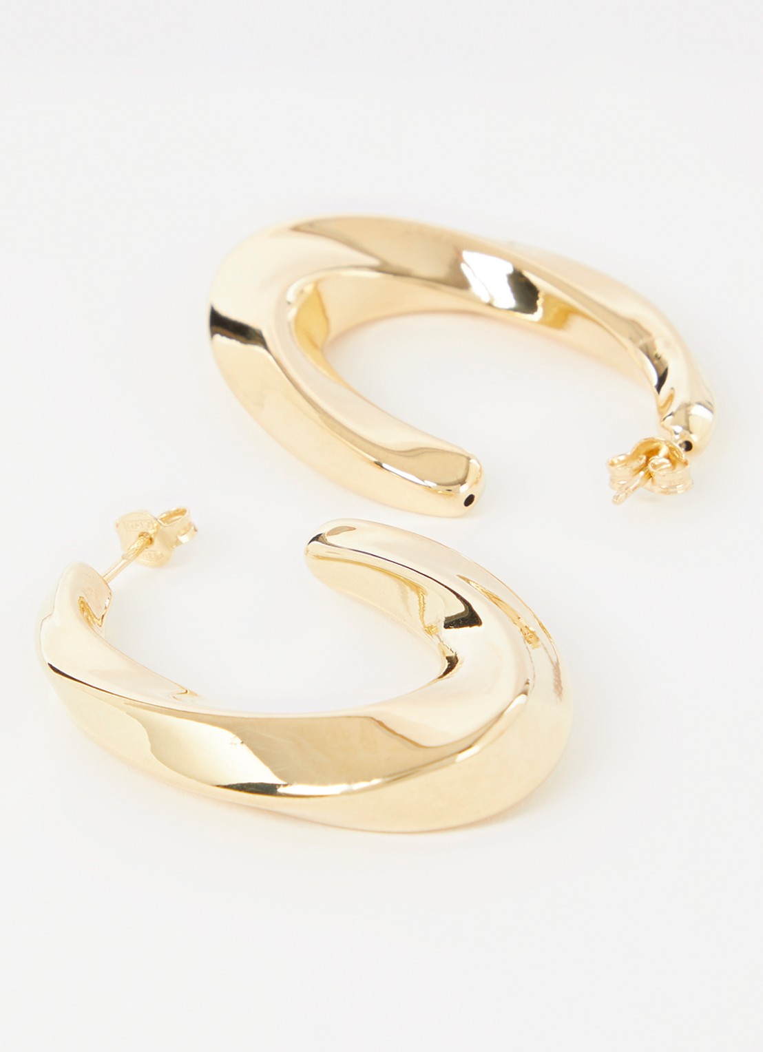 LOTT. gioielli Classic oorstekers verguld - detail goud