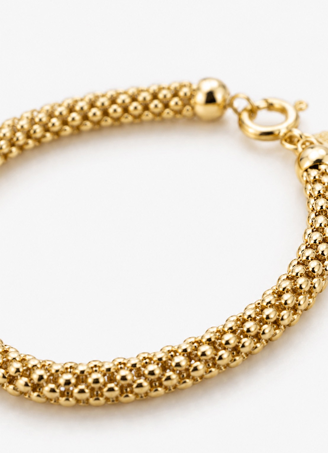 LOTT. gioielli Snake armband verguld  - detail goud