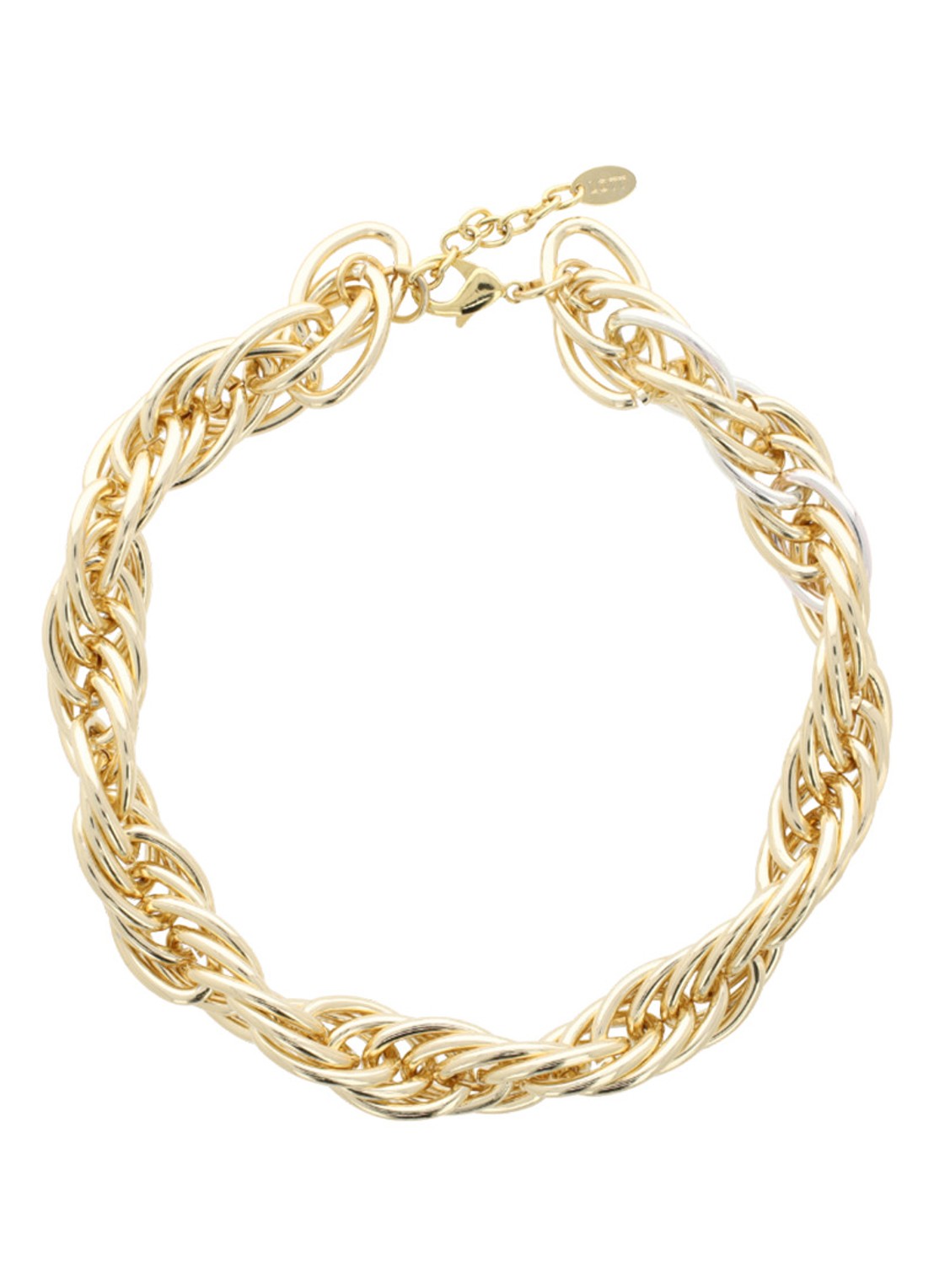 LOTT. gioielli Stien armband - voorkant goud