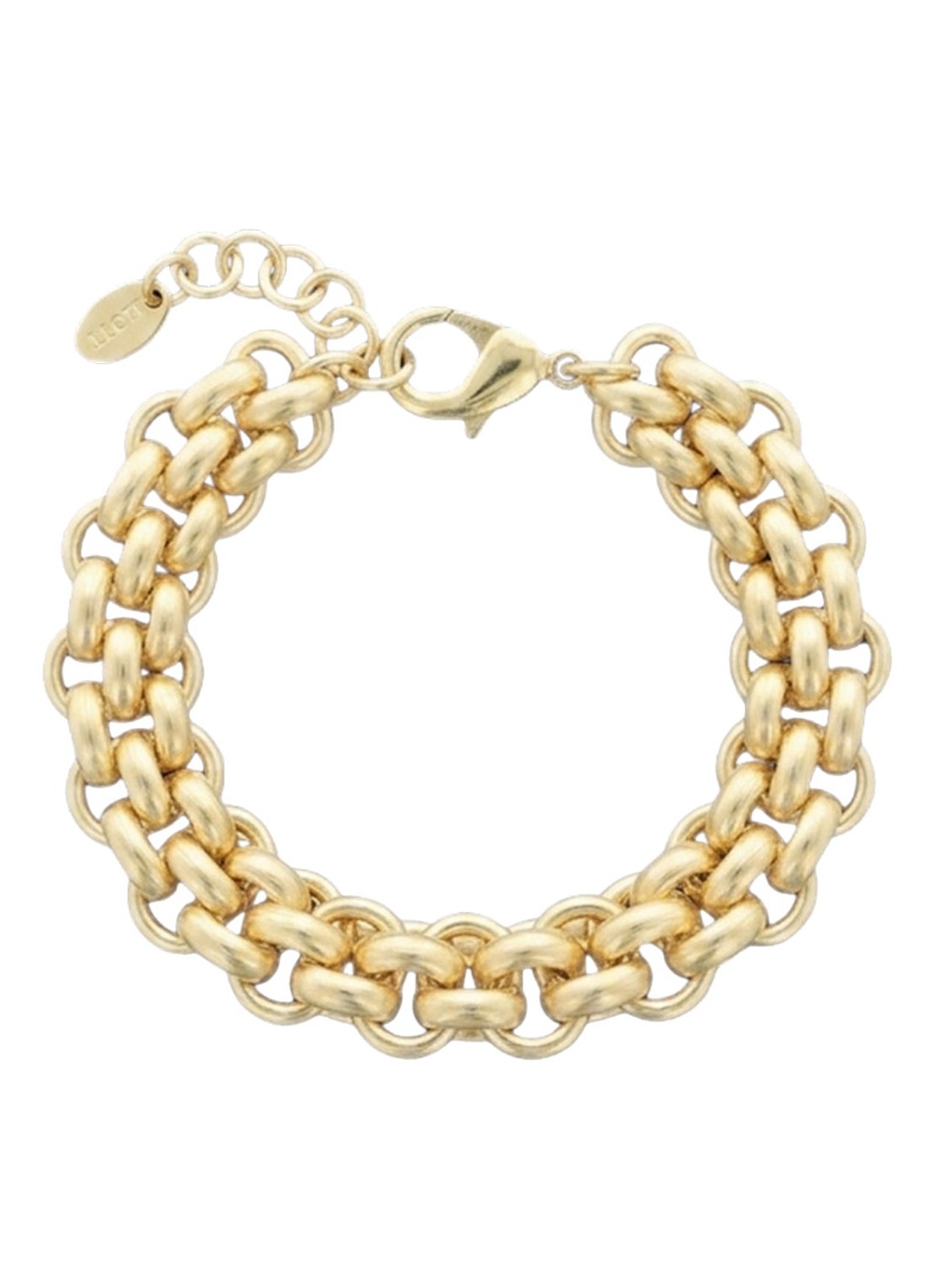 LOTT. gioielli Vaela armband - voorkant goud