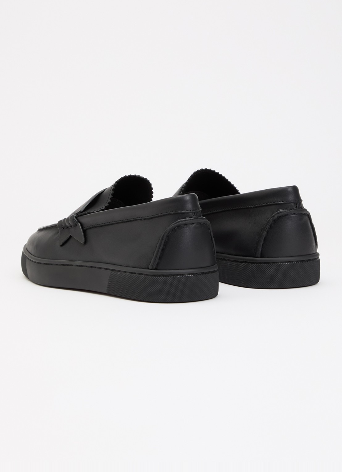 Louboutin The Harold I loafer van kalfsleer - achterkant zwart