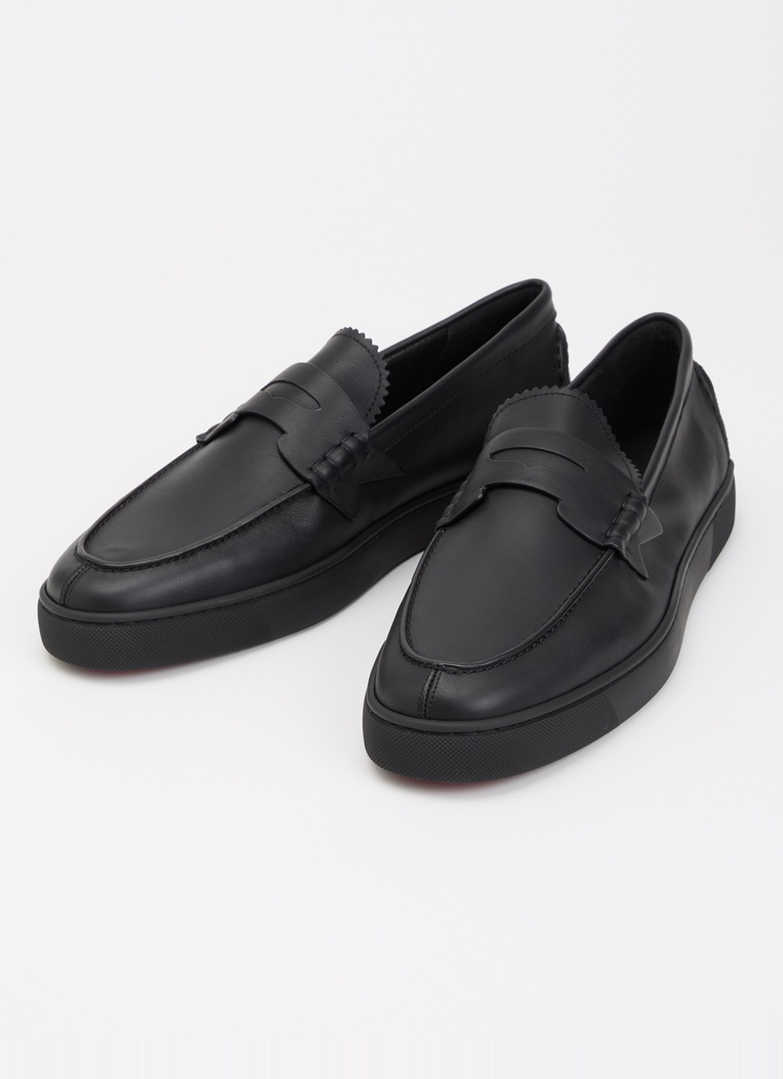 Louboutin The Harold I loafer van kalfsleer - detail 3 zwart