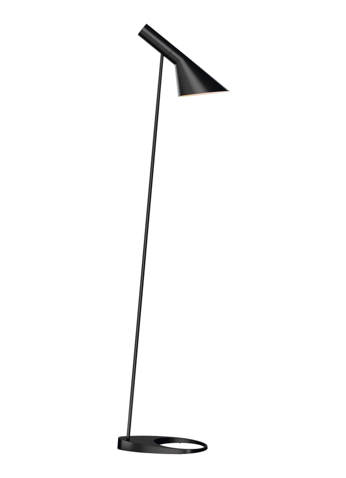 Louis Poulsen AJ vloerlamp V3 - voorkant zwart