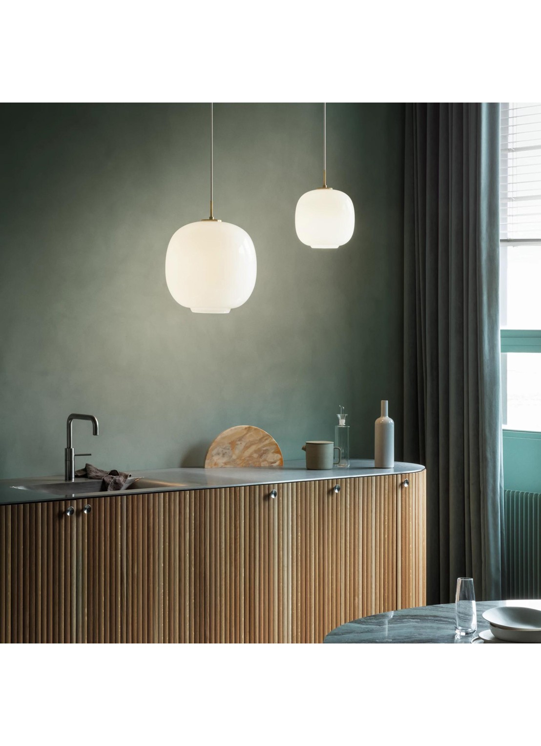 Louis Poulsen VL 45 Radiohus hanglamp Ø175 cm - achterkant 4 wit