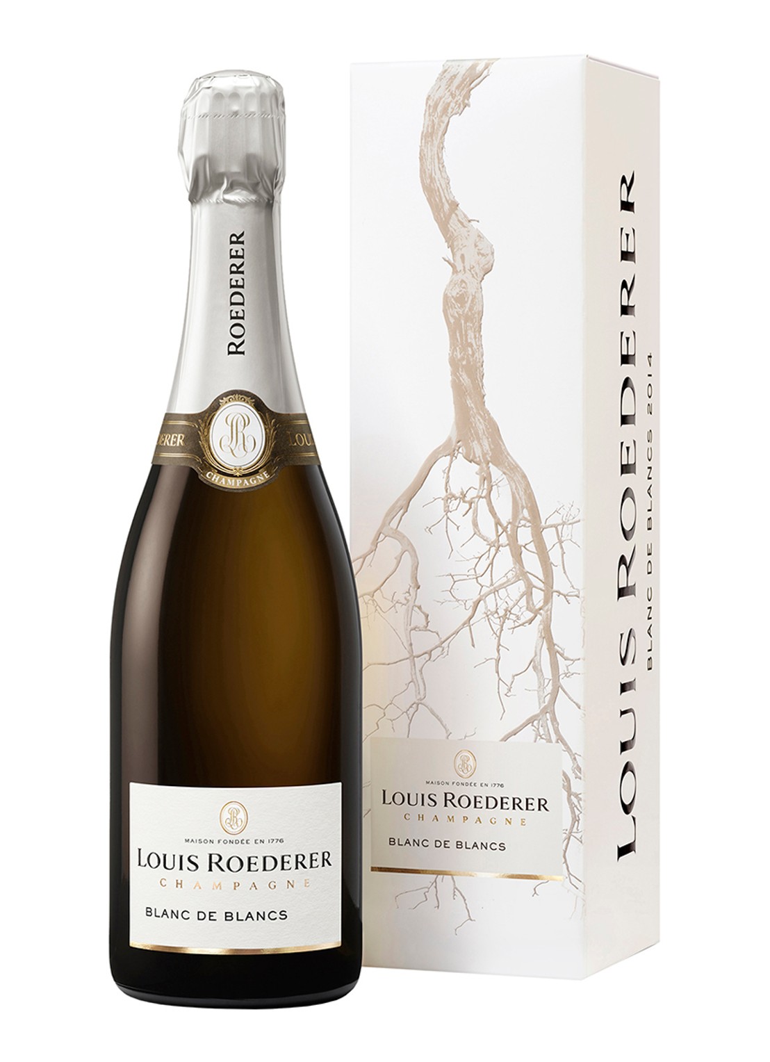 Louis Roederer Louis Roederer Blanc de Blancs champagne in geschenkverpakking 750 ml  - voorkant undefined
