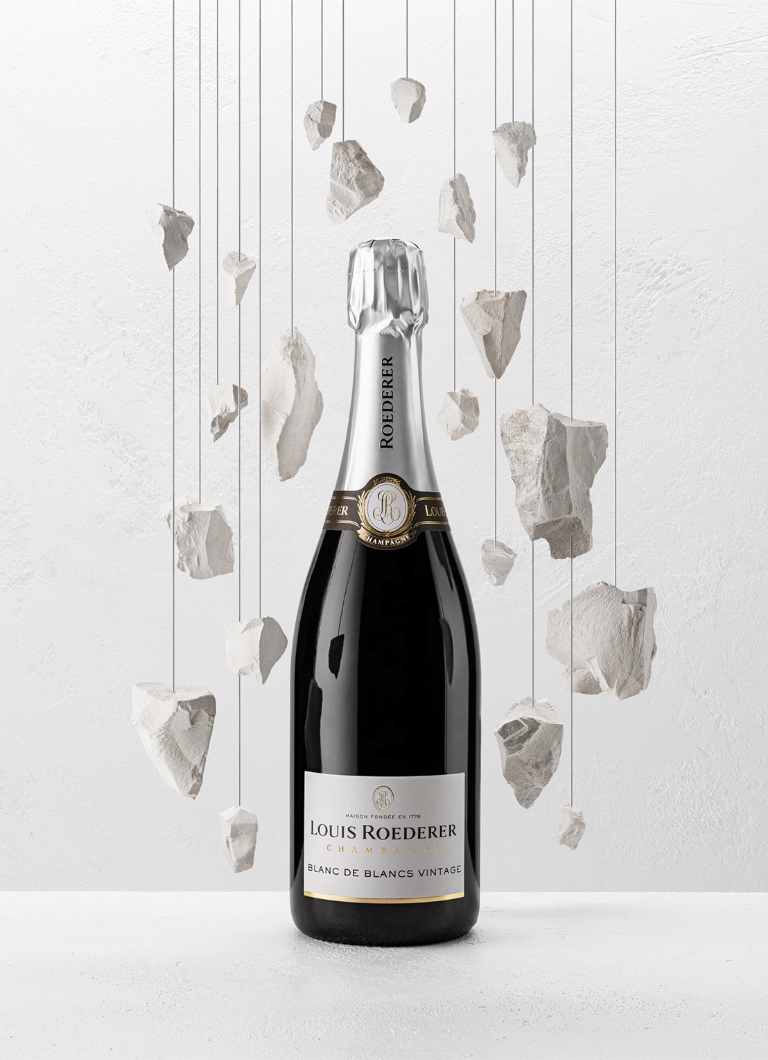 Louis Roederer Louis Roederer Blanc de Blancs champagne in geschenkverpakking 750 ml  - voorkant 2 undefined