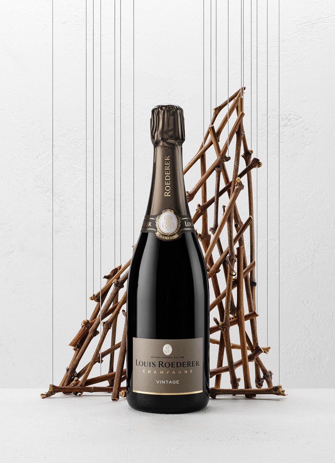 Louis Roederer Louis Roederer Brut Vintage champagne in geschenkverpakking 750 ml - voorkant 2 undefined