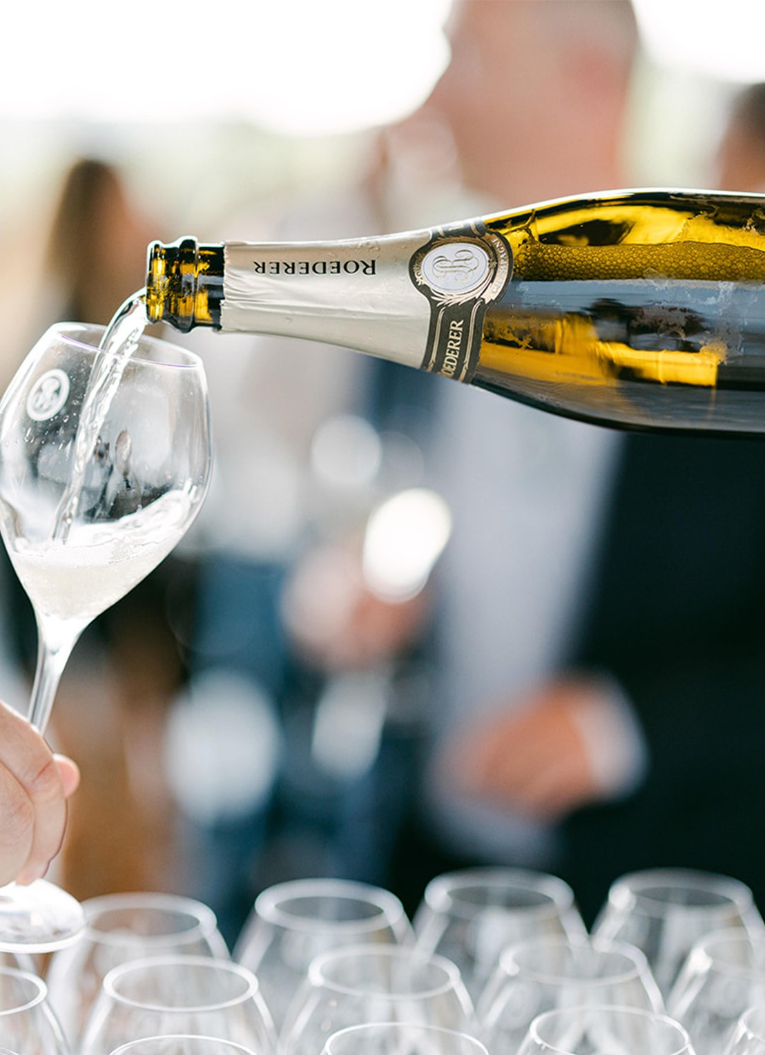 Louis Roederer Louis Roederer Collection champagne in geschenkverpakking met 2 flûtes 750 ml  - voorkant 2 undefined