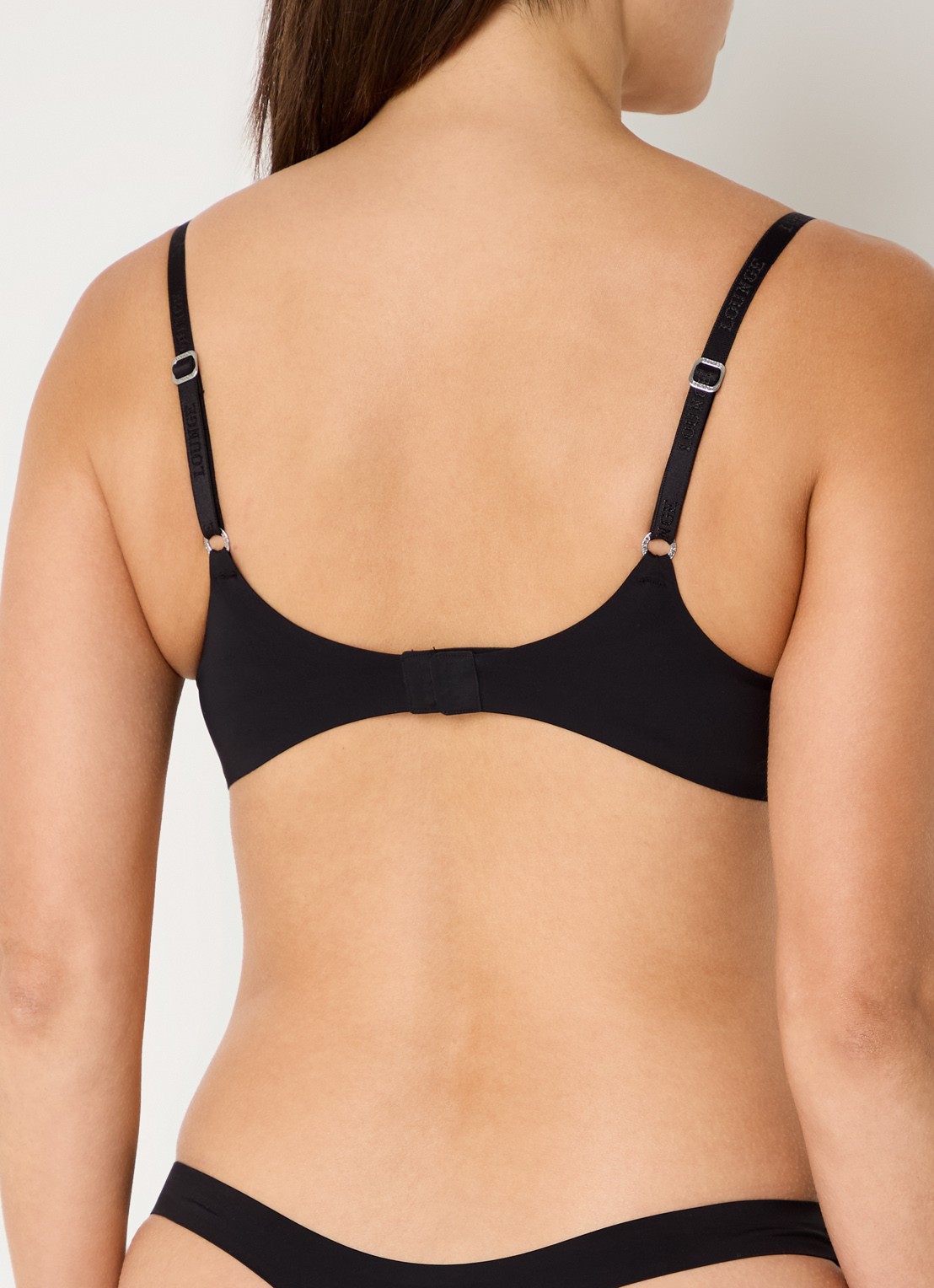 Lounge Anti Gravity push-up bh met mesh - achterkant 3 zwart