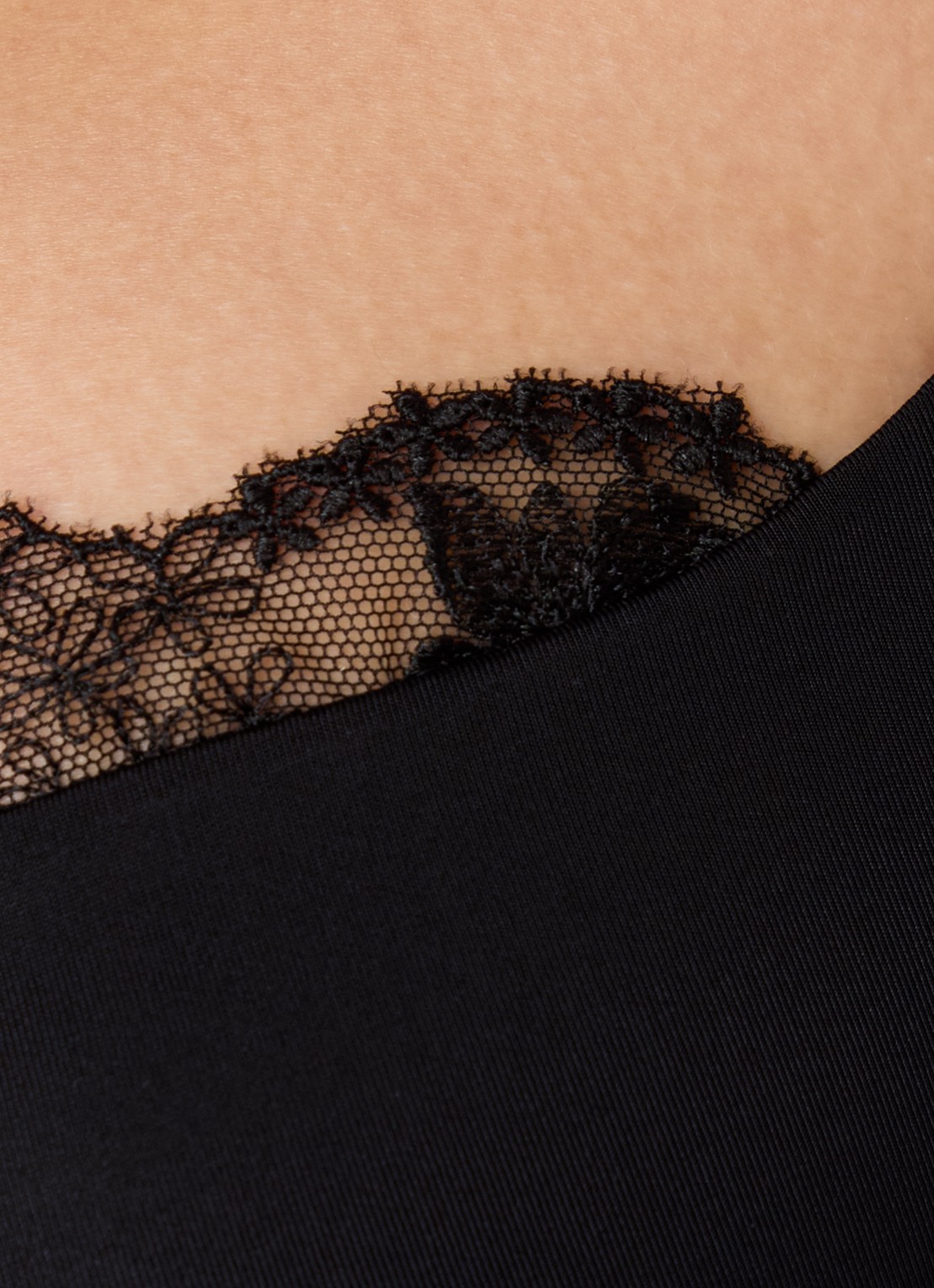Lounge Anti Gravity push-up bh met mesh - detail 5 zwart