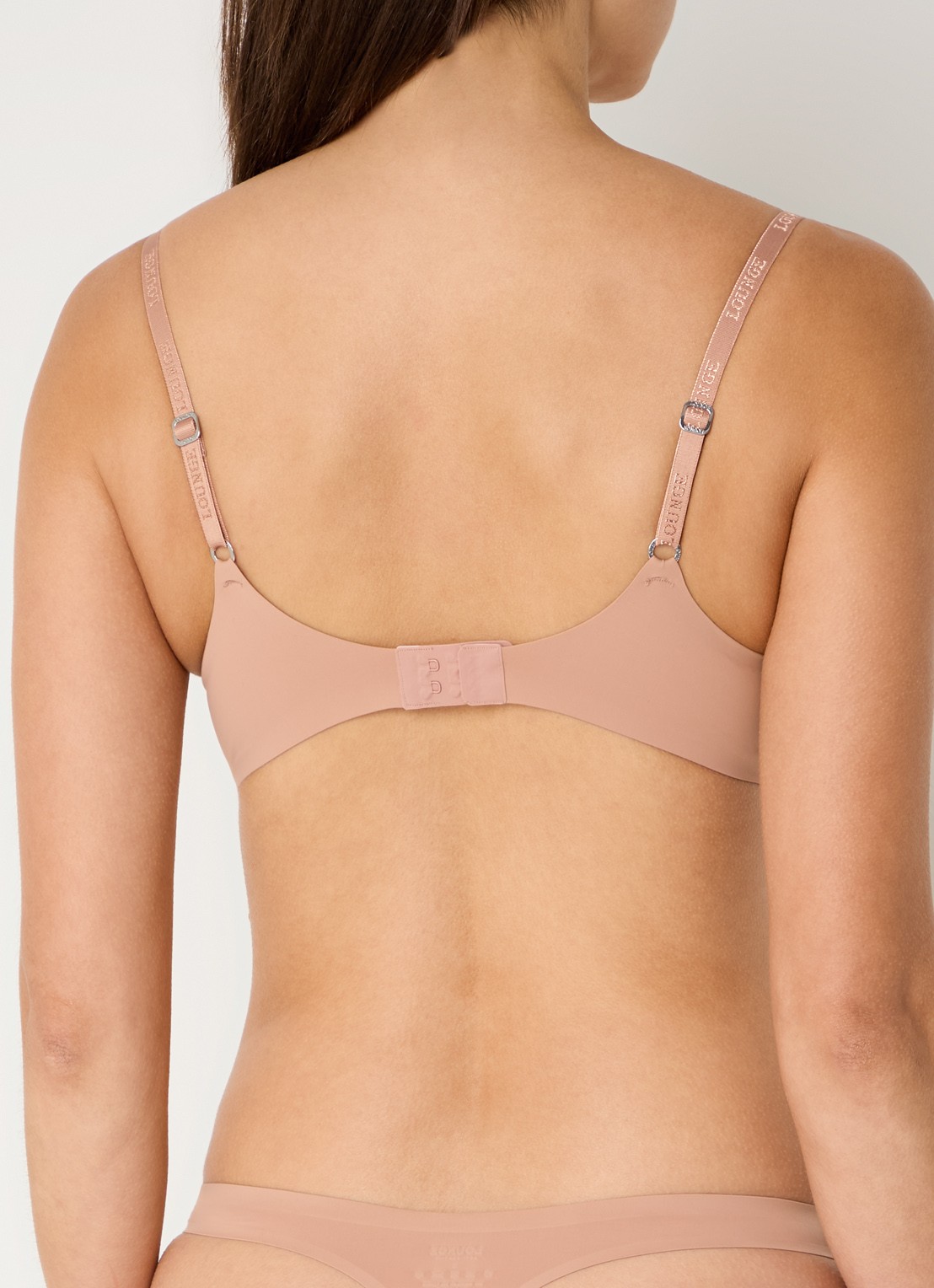 Lounge Anti Gravity push-up bh met mesh - achterkant 3 beige