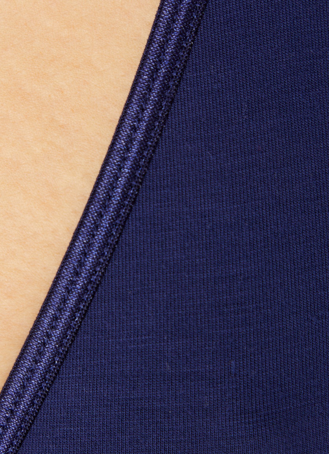 Lounge Bralette met logoband - detail 2 donkerblauw