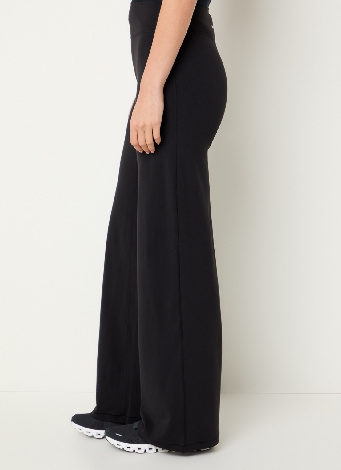 Lounge High waist loose fit legging met logo - detail 4 zwart