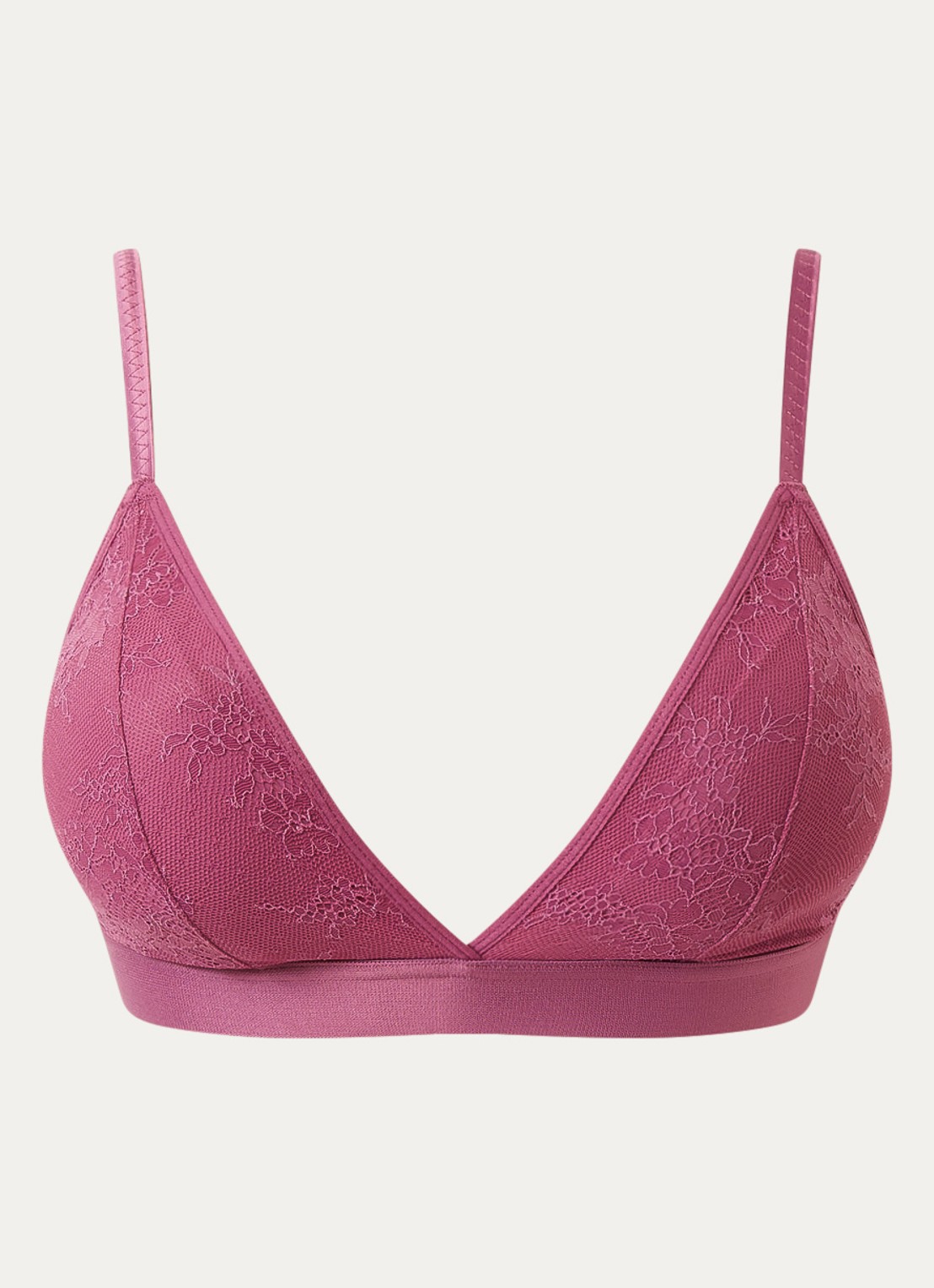 Love Stories Darling bralette met uitneembare vulling - voorkant paars