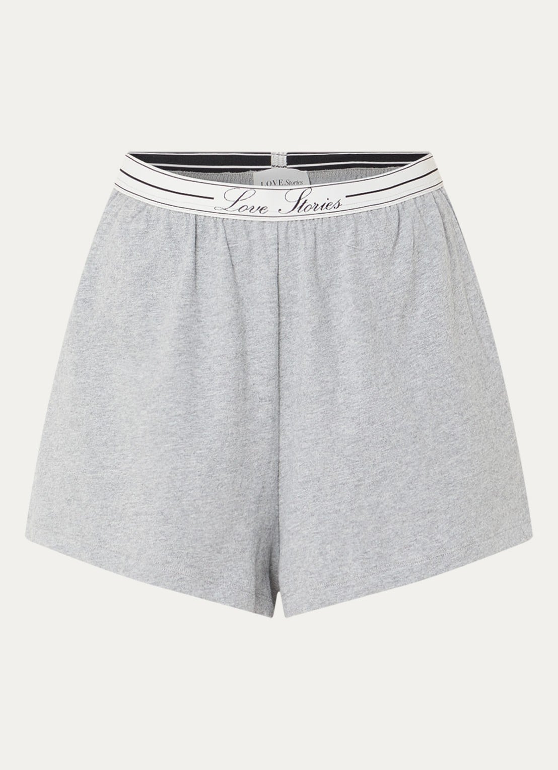 Love Stories Surf loose fit pyjamabroek - voorkant 2 grijsmele