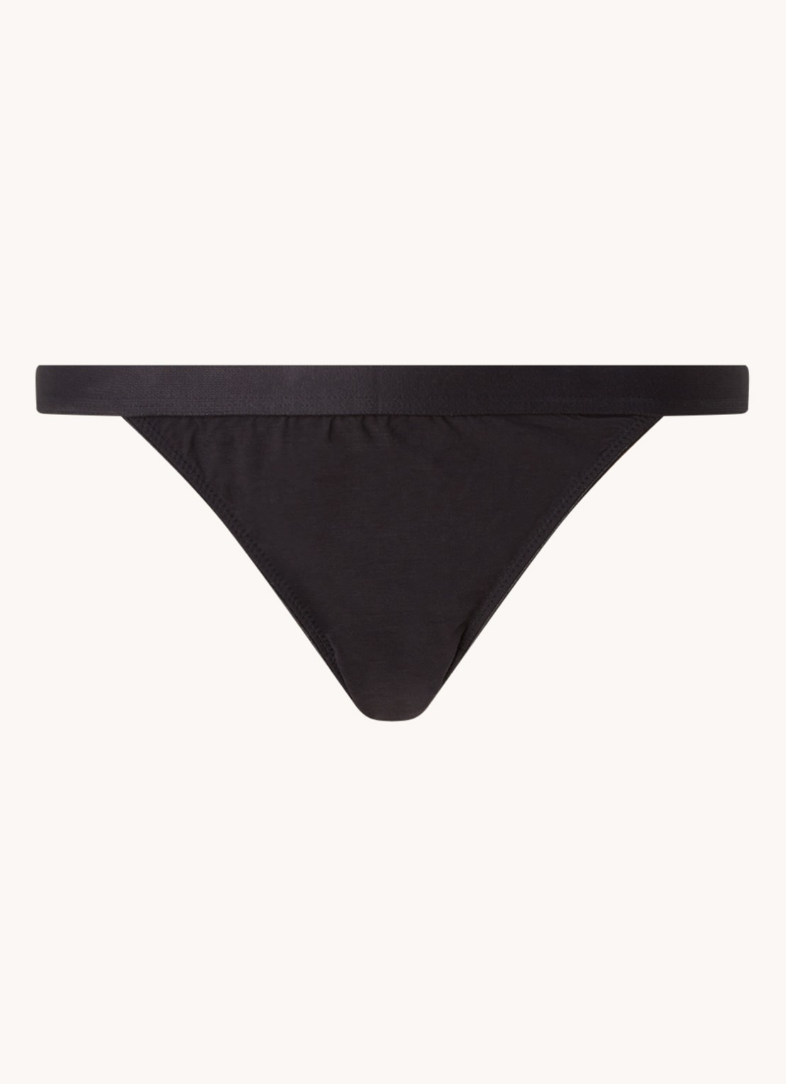 Love Stories Wild Rose slip  - voorkant zwart