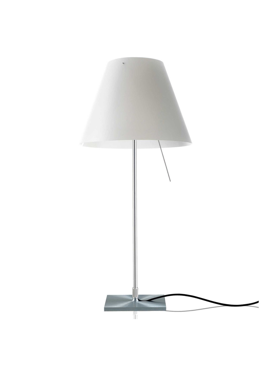 Luceplan Costanzina tafellamp Ø26 cm - voorkant wit