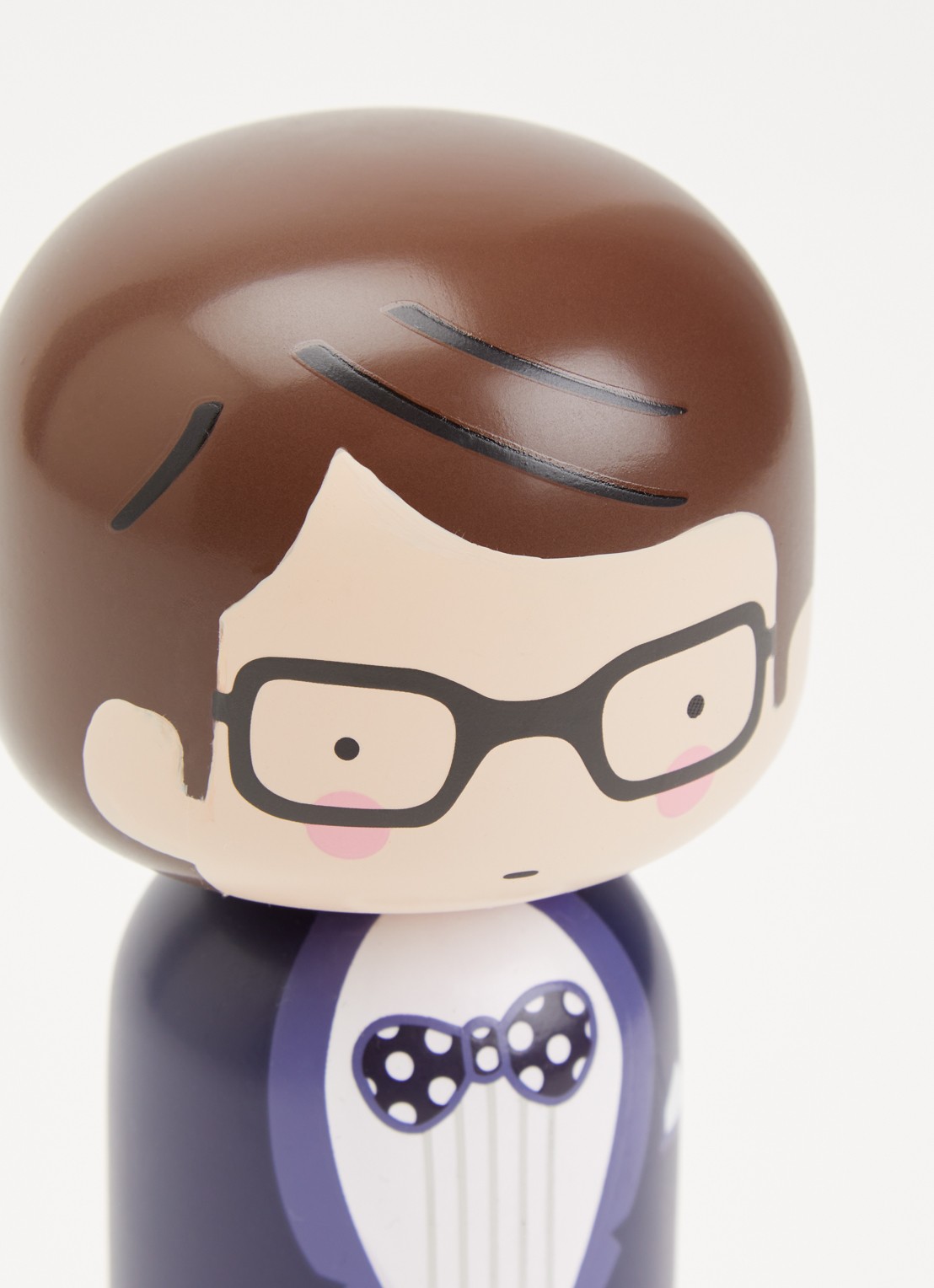 Lucie Kaas Yves Kokeshi Doll 14,5 cm - voorkant 2 multicolor
