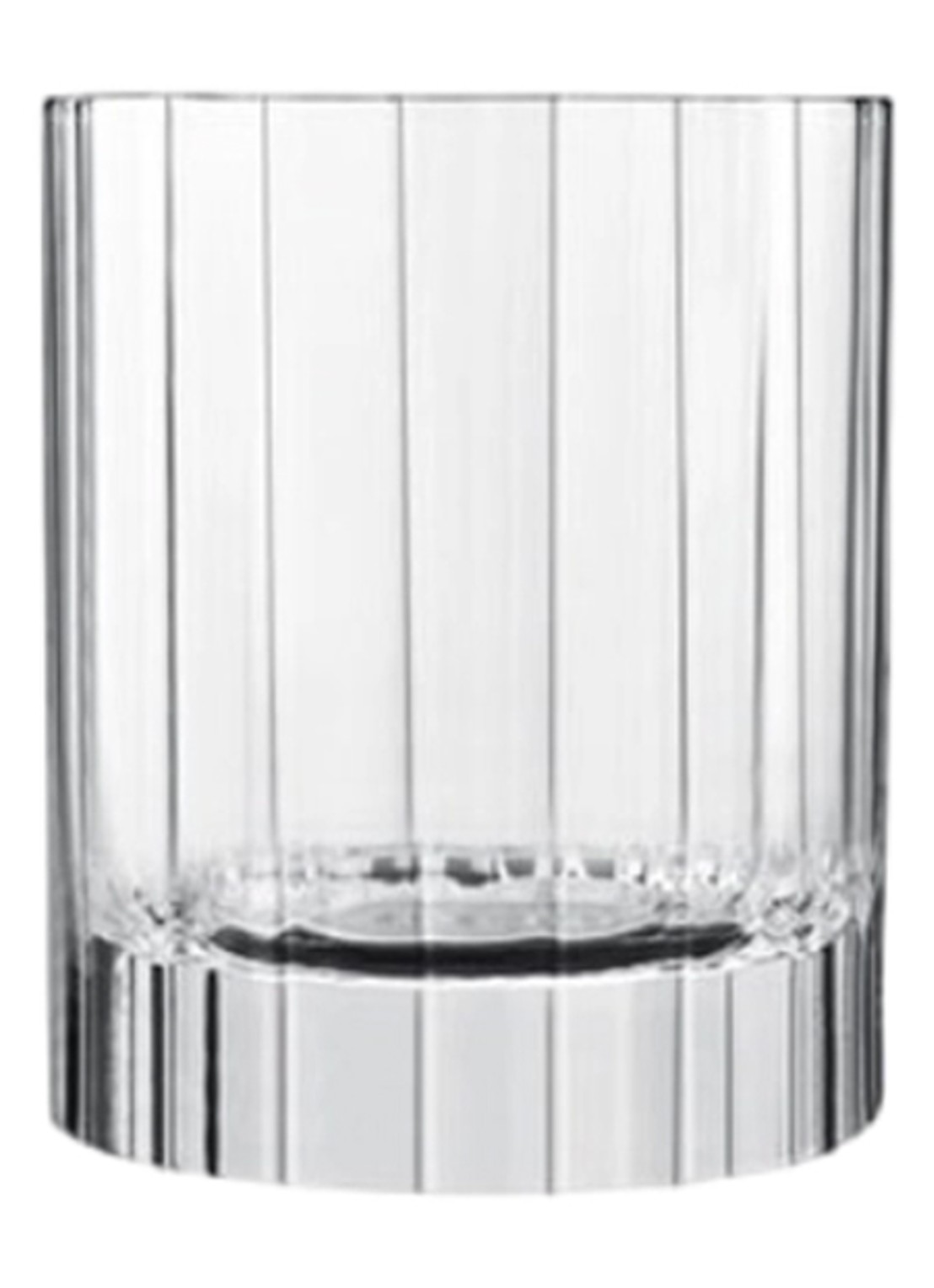 Luigi Bormioli Bach waterglas 25,5 cl set van 6 - voorkant transparant