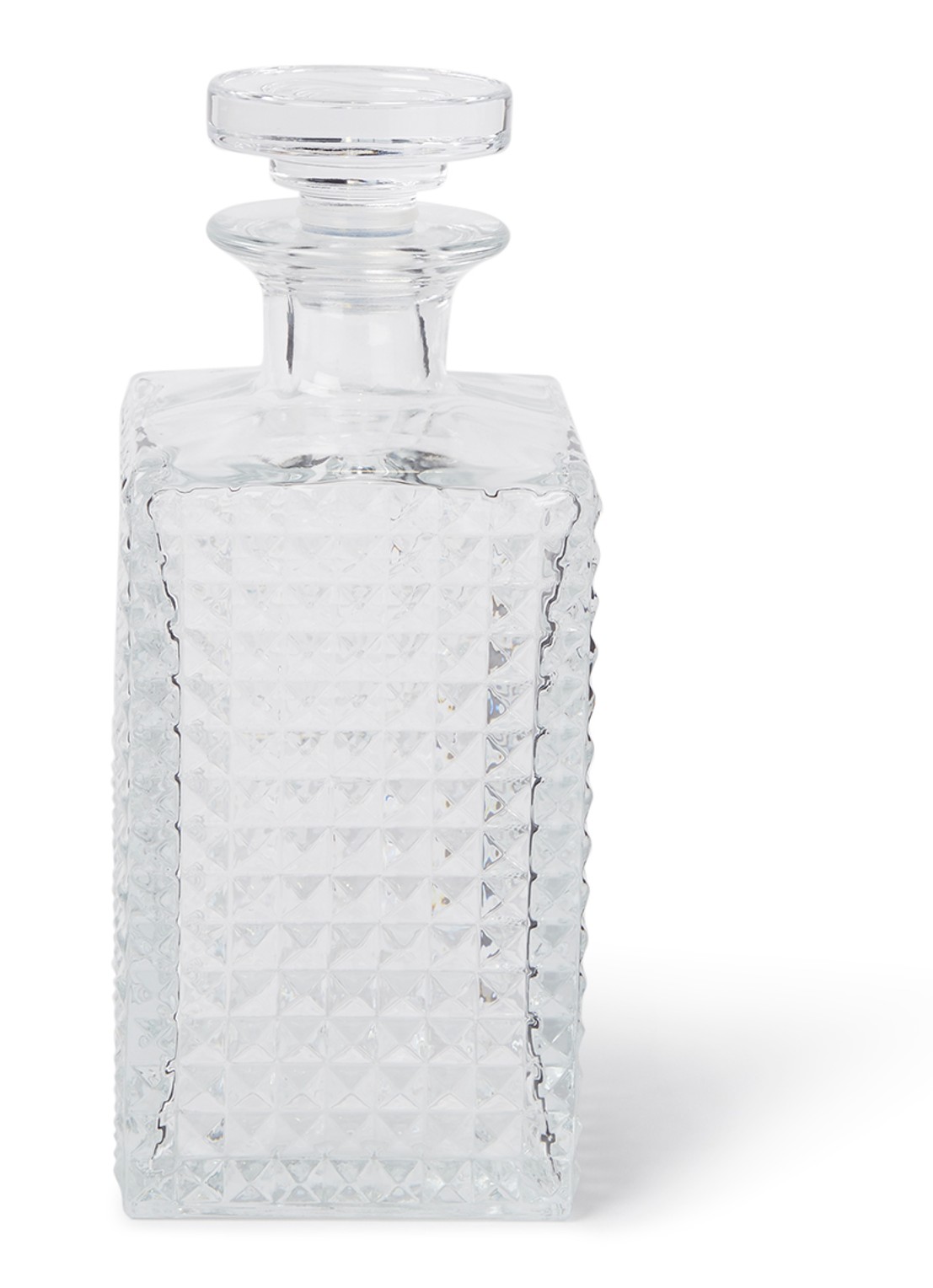 Luigi Bormioli Mixology Elixir whisky karaf - voorkant transparant
