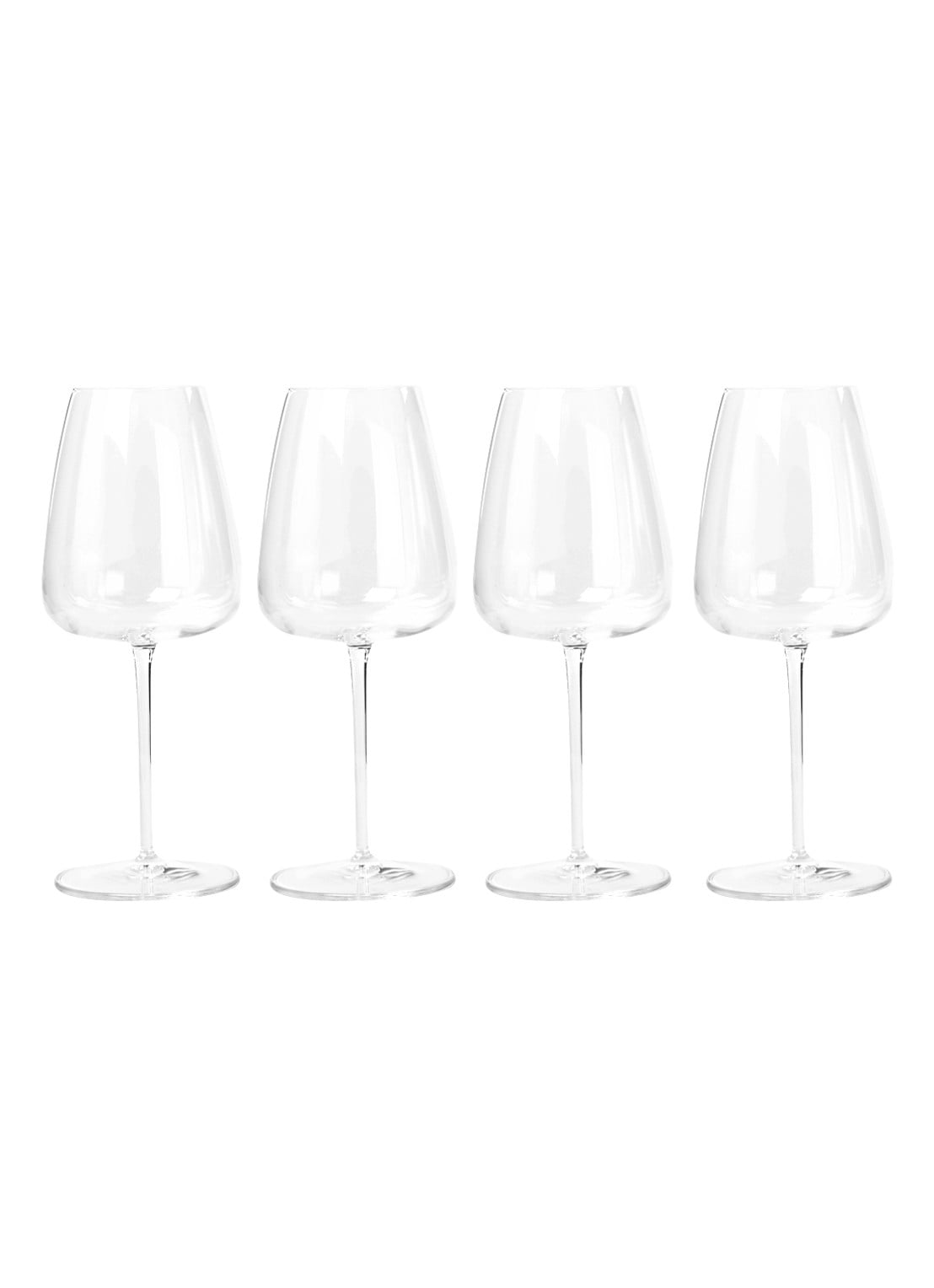 Luigi Bormioli Talismano Chardonnay Grand Cru witte wijnglas 55 cl set van 4 - voorkant transparant