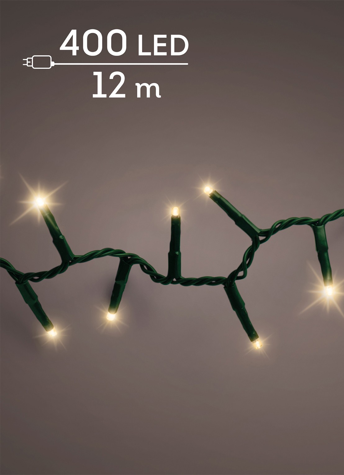 Lumineo Compact lichtslinger 12 meter - voorkant groen