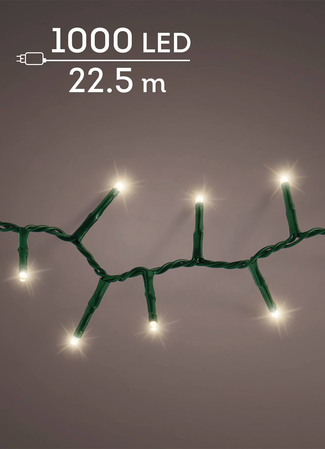 Lumineo Compact lichtslinger 22,5 meter - voorkant 5 groen