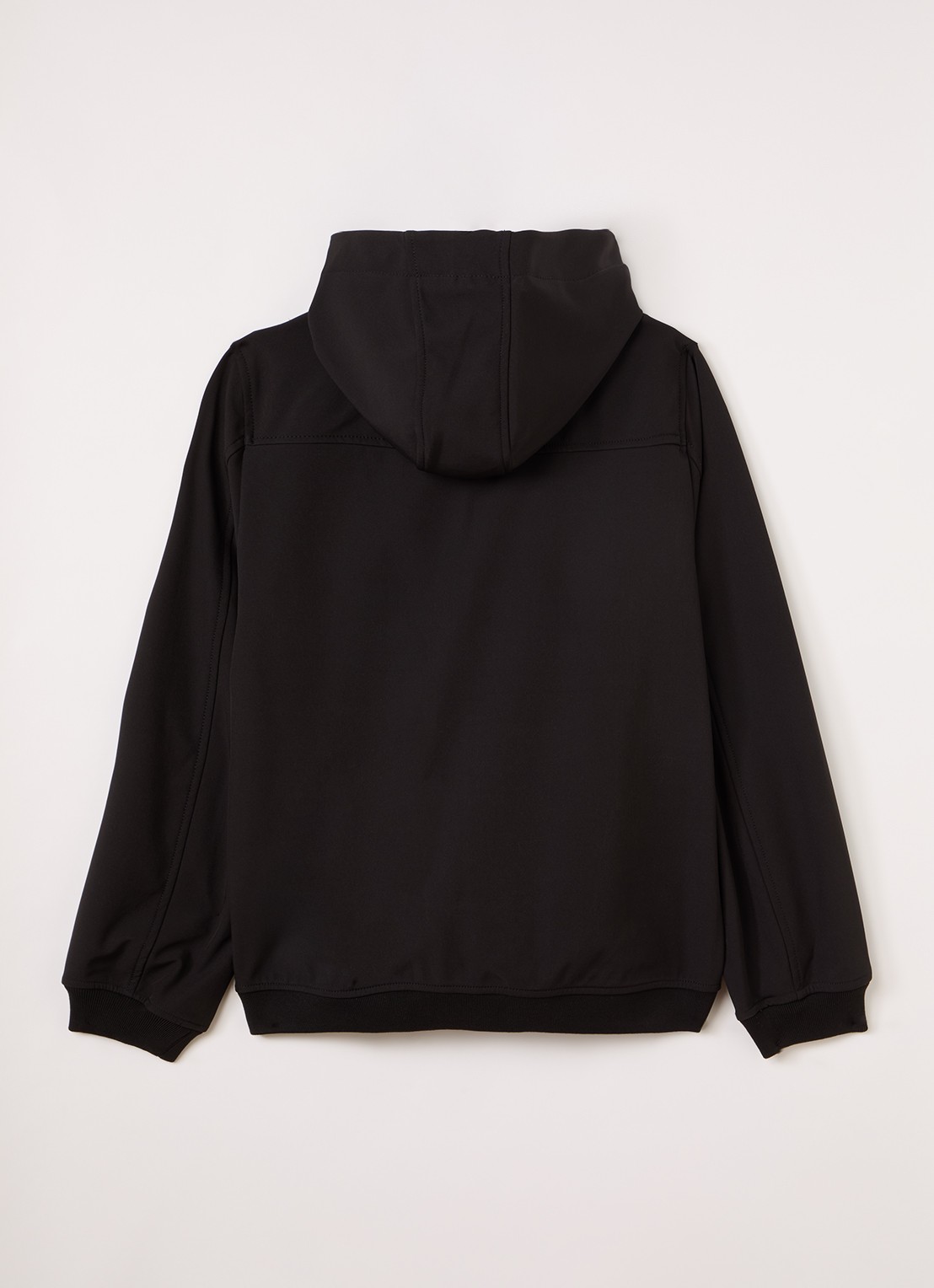 Lyle & Scott Jack met logo en steekzakken - achterkant 3 zwart