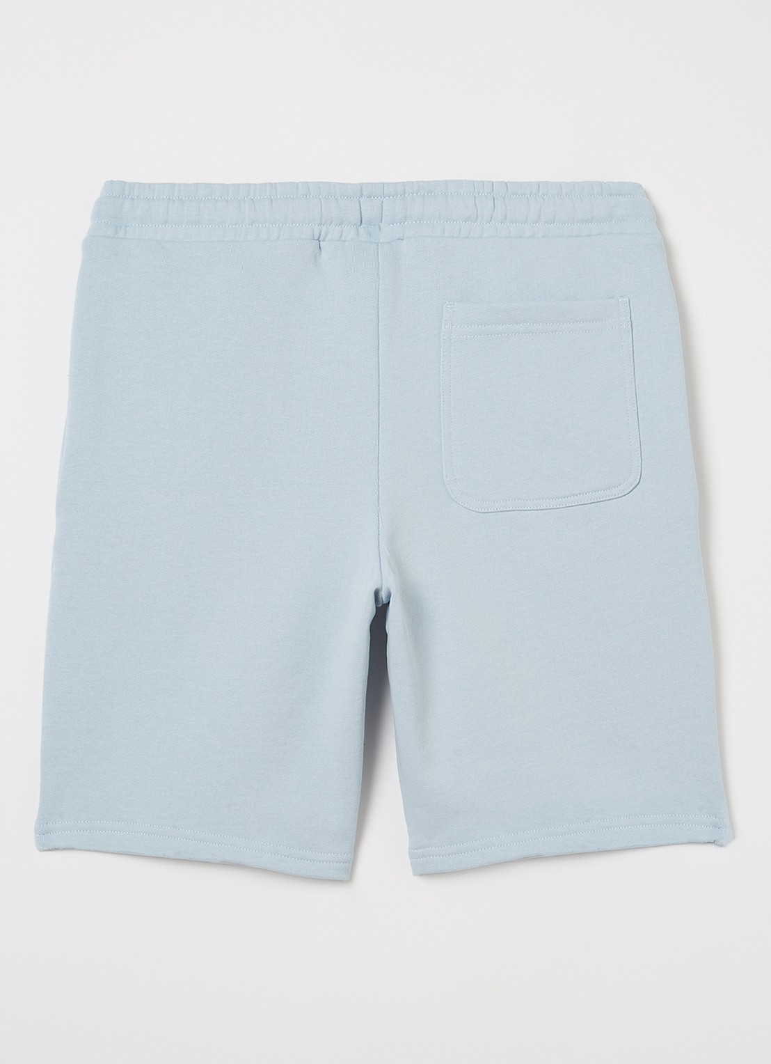 Lyle & Scott Loose fit korte joggingbroek met steekzakken - voorkant 3 lichtblauw