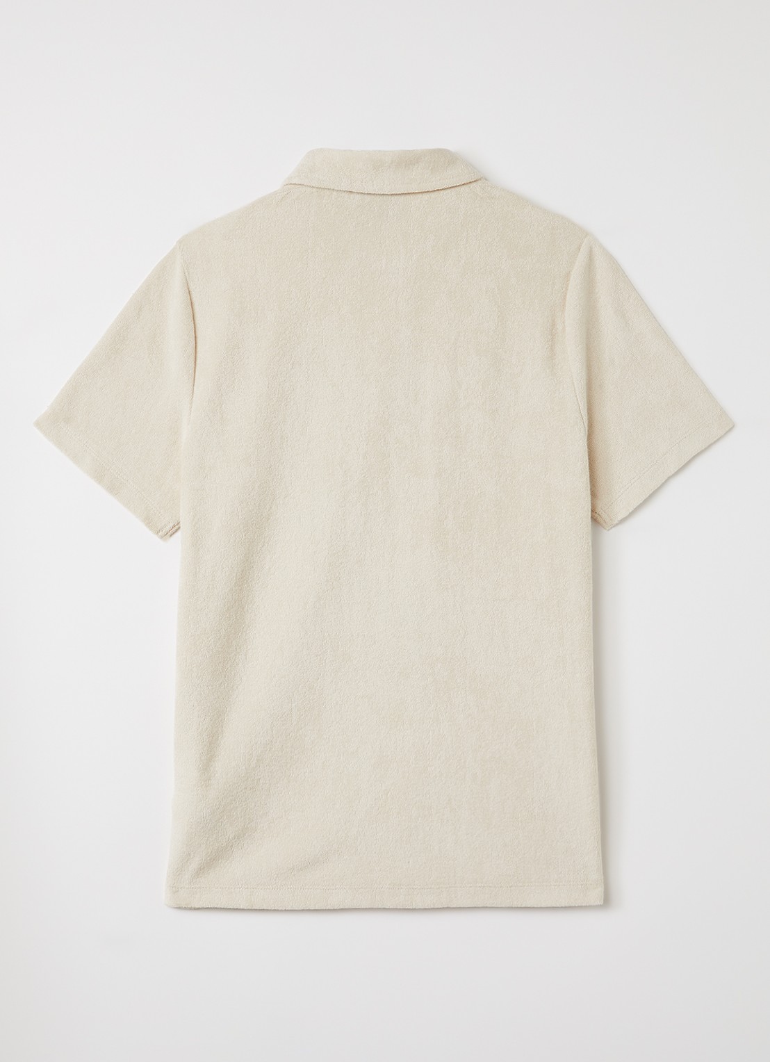 Lyle & Scott Overhemd met logo  - voorkant 2 beige